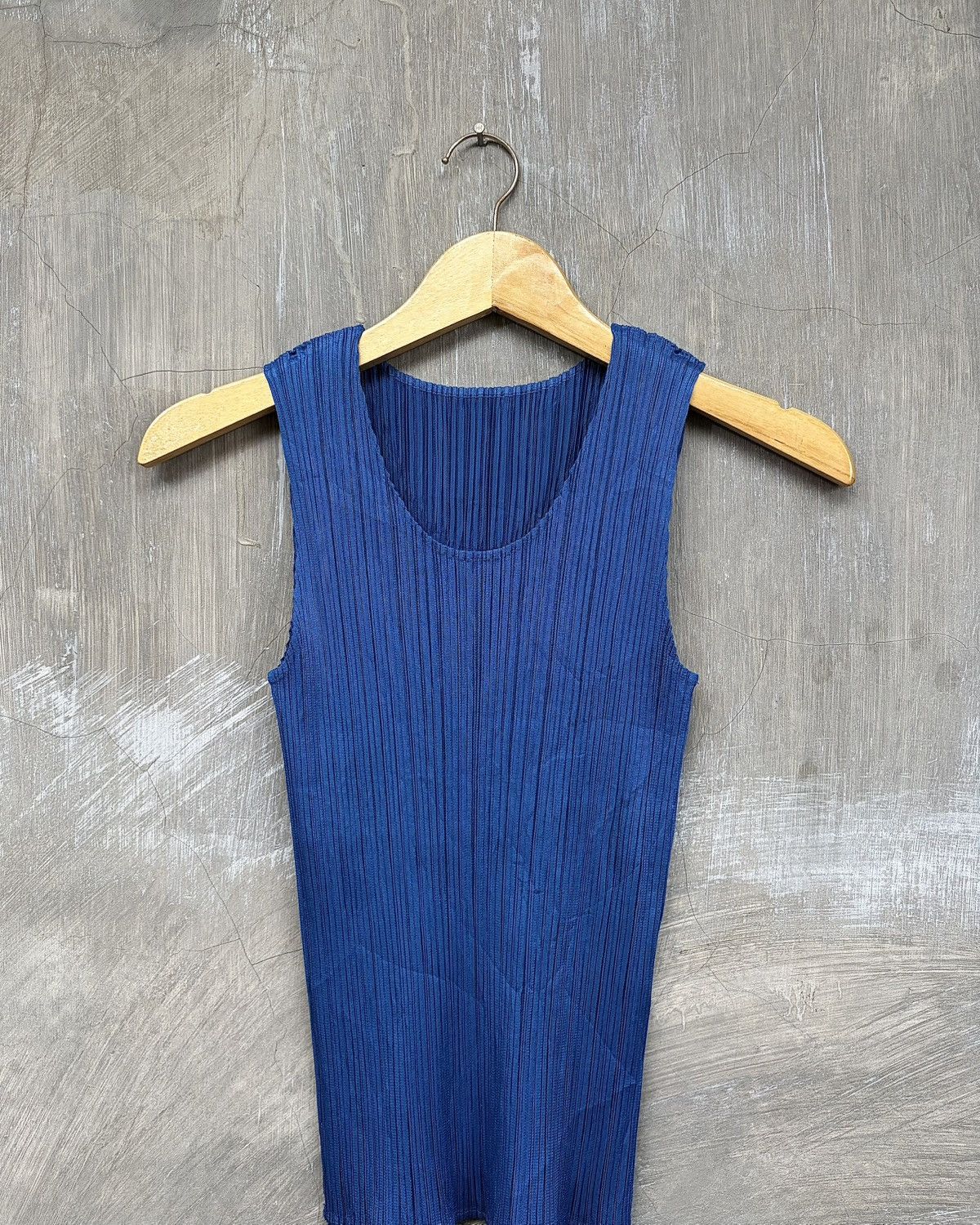 Issey Miyake Issey Miyake Pleats Please Blue Women Tanktop Size S / US 4 / IT 40 - 4 Thumbnail
