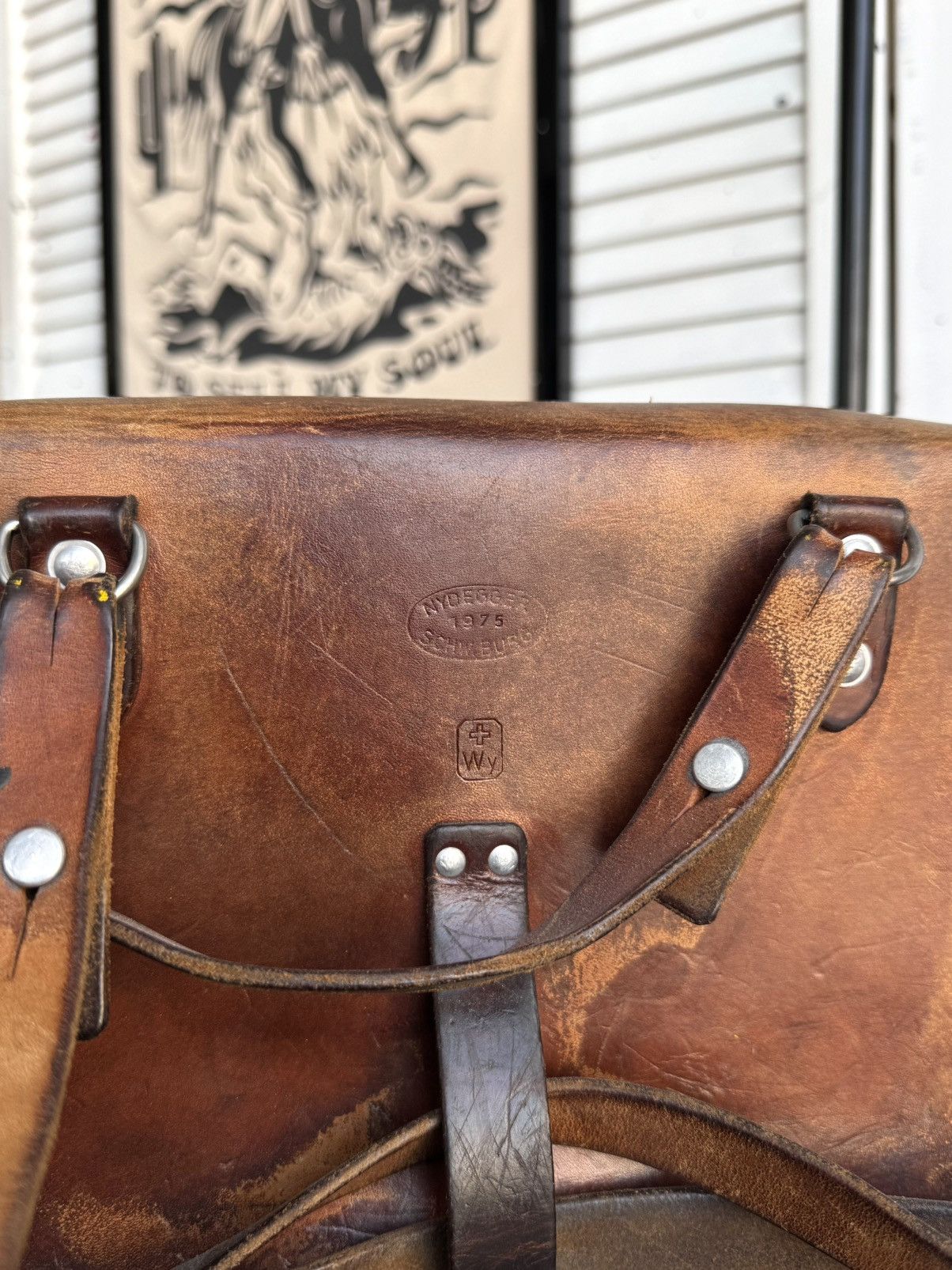 Vintage Vintage Swiss Army Leather Satchel Handcrafted Bag 1976 Size ONE SIZE - 4 Thumbnail