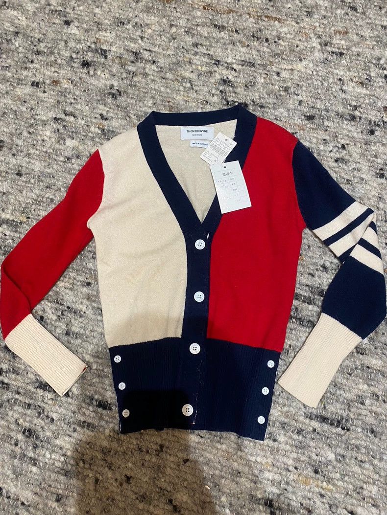 Other Thom Browne Red, white and blue knitwear Size XS / US 0-2 / IT 36-38 - 1 Thumbnail