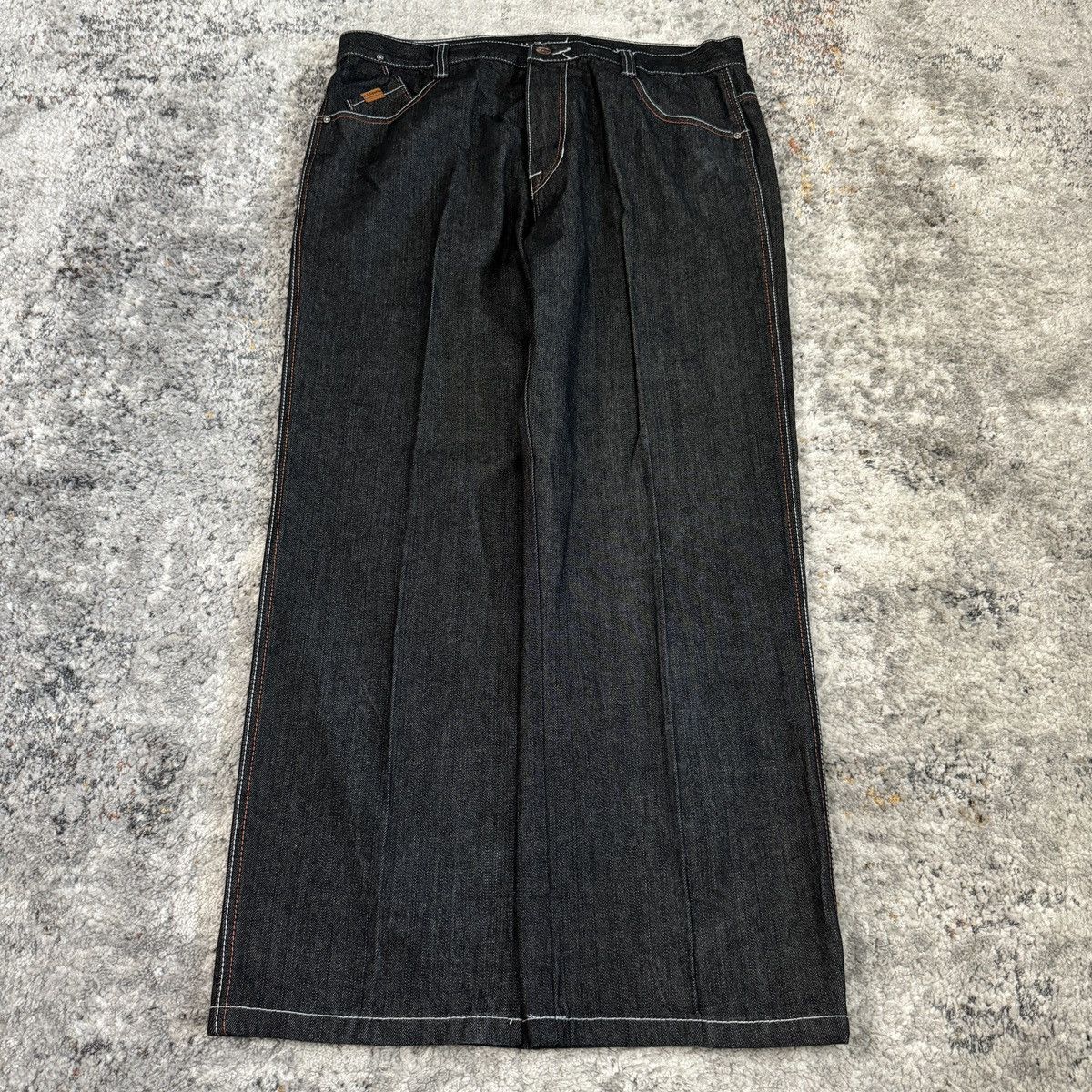 JNCO × Japanese Brand × Vintage Vintage Y2K UT sport baggy embroidered cybergoth jeans Size US 38 / EU 54 - 2 Thumbnail