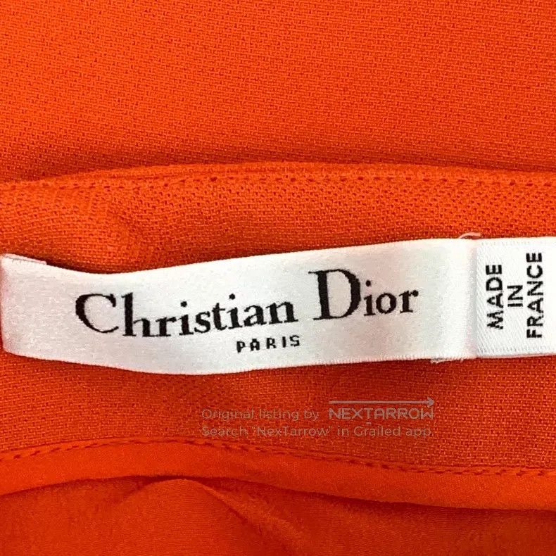 Dior Dior Red wool casual skirt Size 24" / US 00 / IT 34 - 5 Thumbnail
