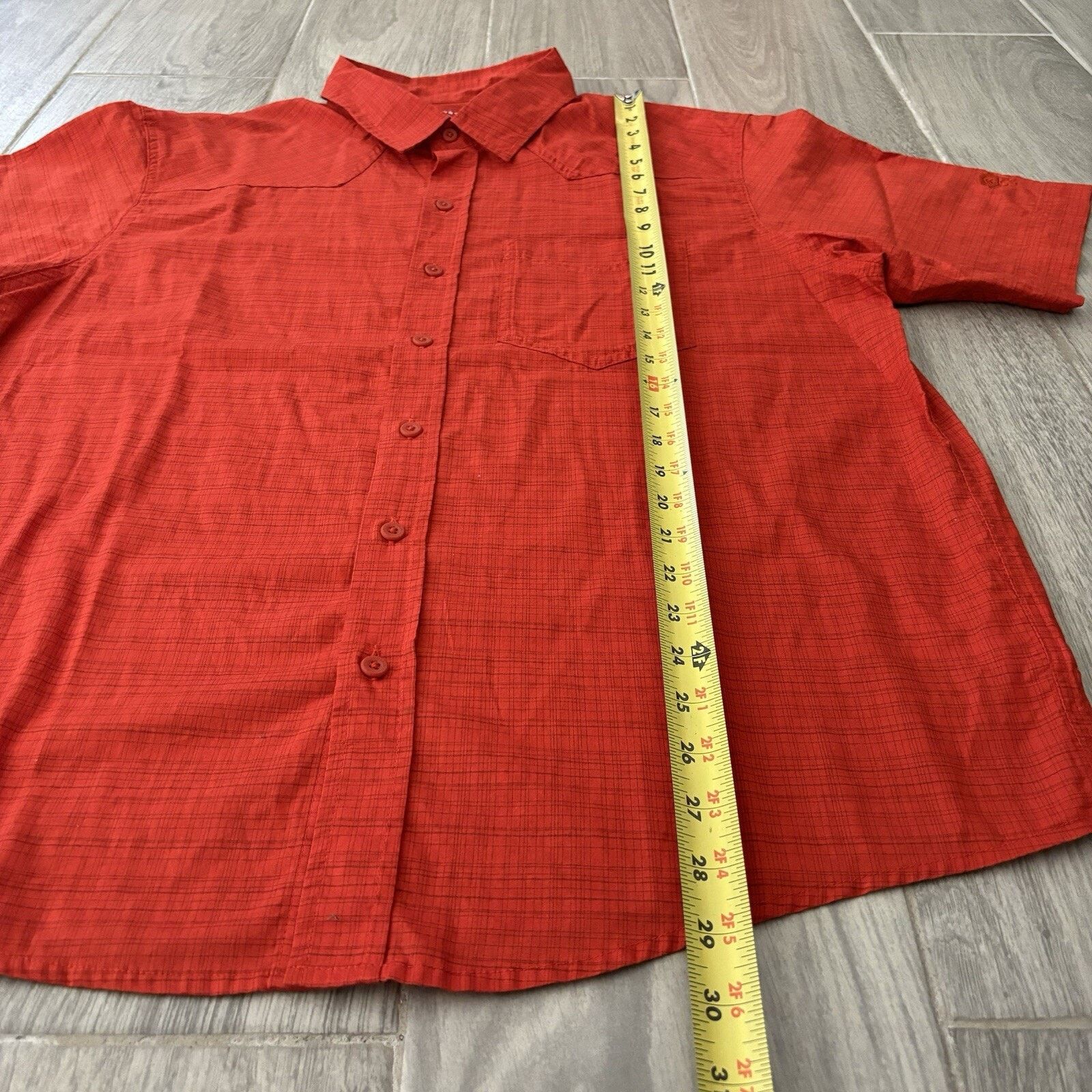 Mountain Hardwear Mountain Hardwear McLane Shirt Mens L Short Sleeve Orange Size US L / EU 52-54 / 3 - 10 Thumbnail