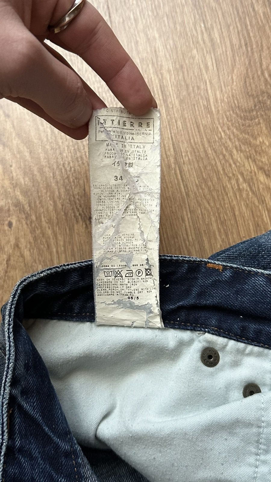 Dolce & Gabbana × Vintage Crazy Rare Vintage Dolce & Gabbana jeans Y2k hype item Size US 34 / EU 50 - 9 Thumbnail