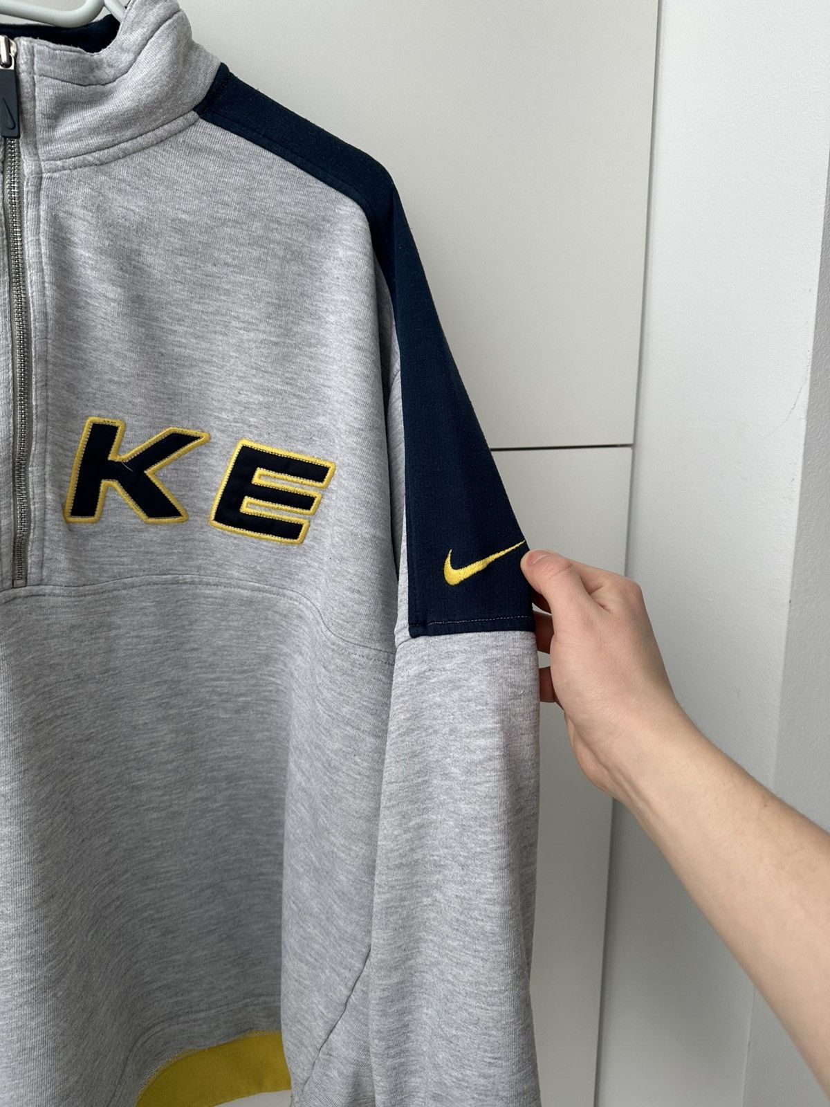 Nike Vintage 90’s Nike Y2k 1/2 Zip Sweatshirt Streetwear Size US M / EU 48-50 / 2 - 5 Thumbnail