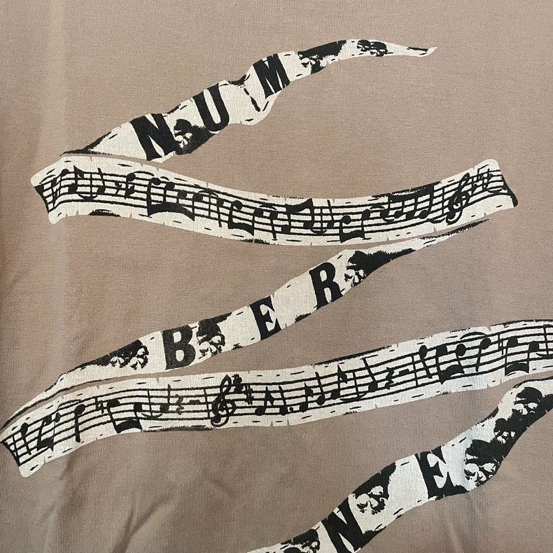 Number (N)ine Number (N)ineNote-printed short-sleeved T-shirt 2503-Nextar Size US L / EU 52-54 / 3 - 2 Thumbnail