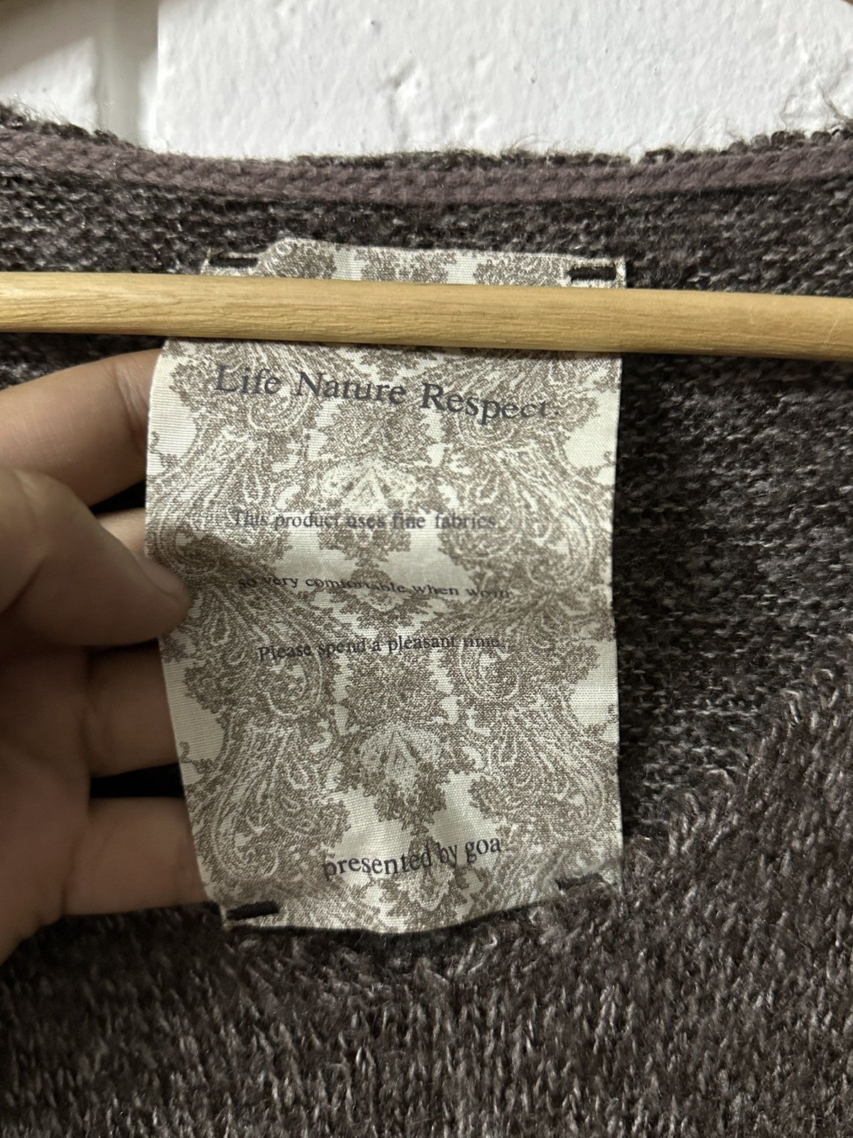 14th Addiction G.O.A “Life Nature Respect” Knit Sweater Size US L / EU 52-54 / 3 - 4 Thumbnail