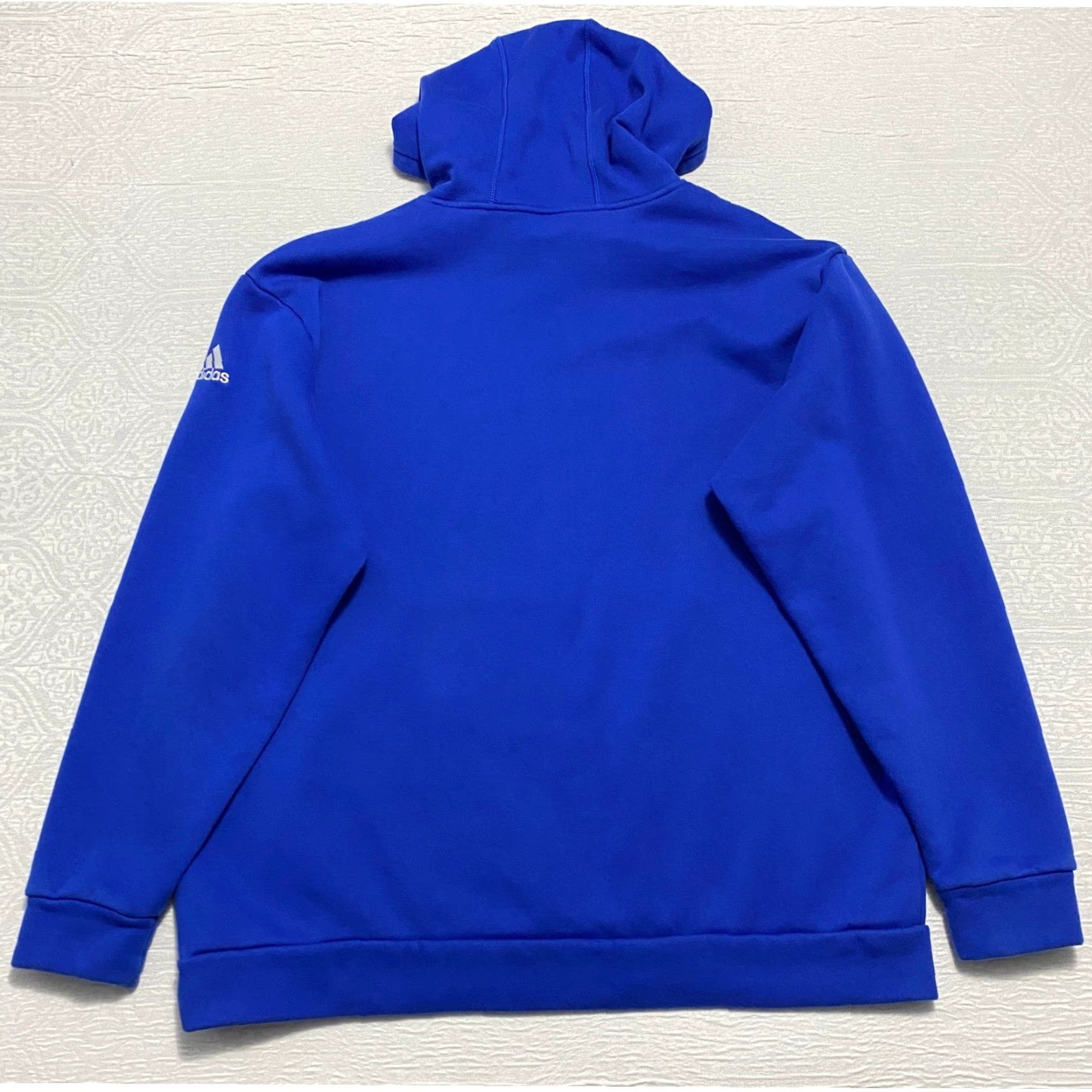 Adidas Adidas Raider Pride Hoodie University Pullover Hooded Sweatshirt XL Blue Unisex Adults Long Sleeve Pockets Graphic Print Logo Fleece Polyester Size US XL / EU 56 / 4 - 6 Thumbnail