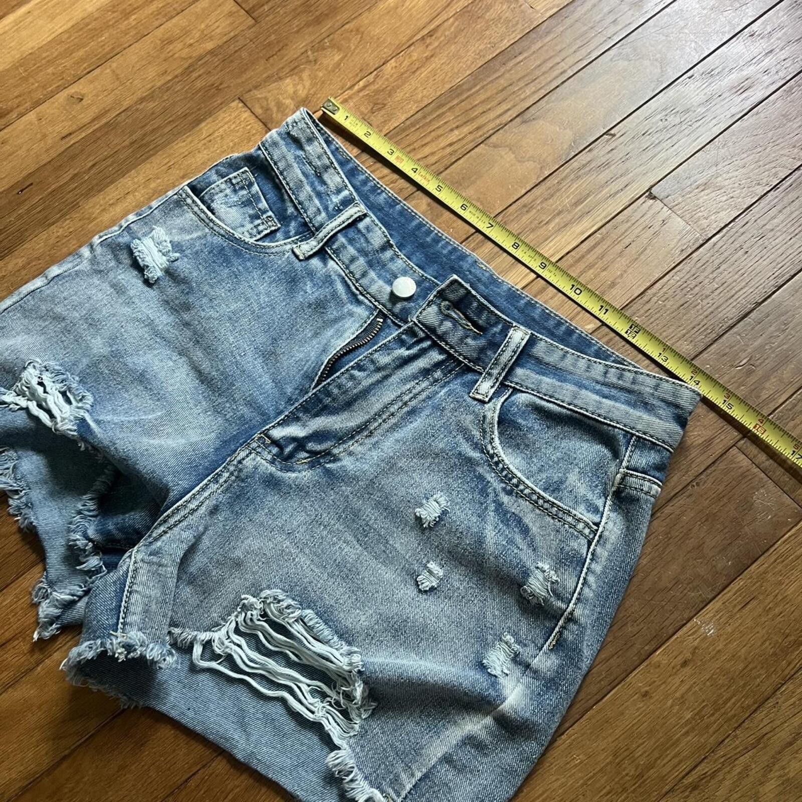 Other high waisted distressed jean shorts Size 28" / US 6 / IT 42 - 4 Thumbnail