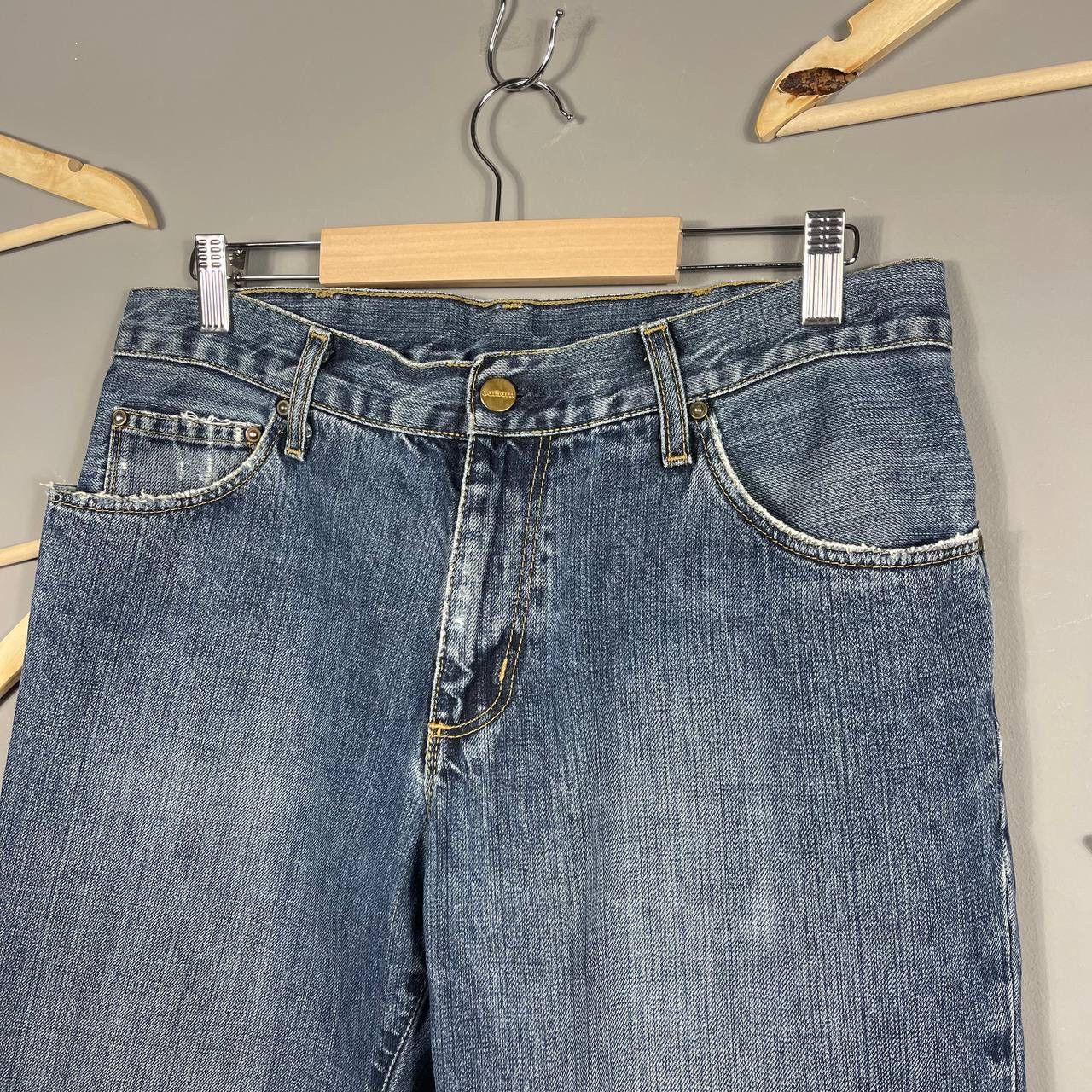 Carhartt × Vintage Carhartt WIP Straight-Leg Washed Denim Jeans Size US 33 - 4 Thumbnail