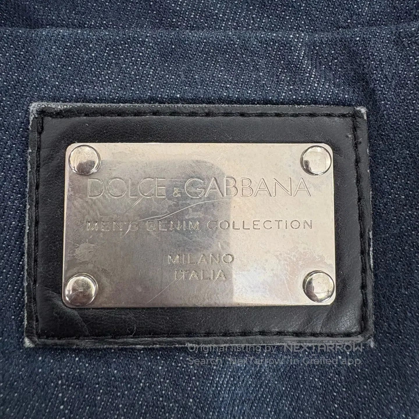 Dolce & Gabbana Dolce Gabbana Iron-plated cowboy jeans Size US 30 / EU 46 - 8 Thumbnail