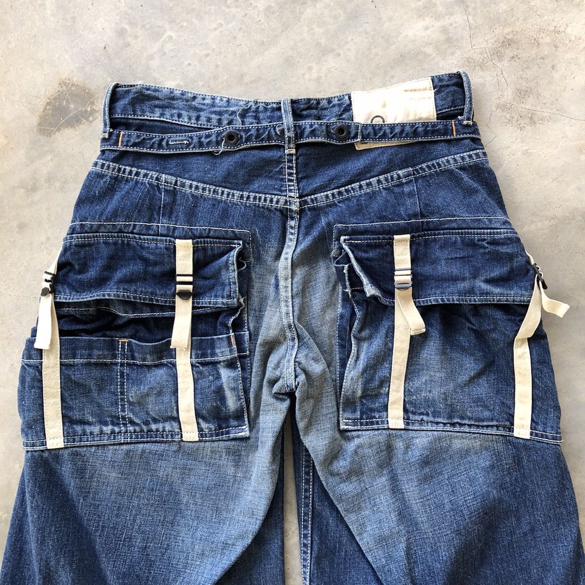 Japanese Brand × KOJIMA GENES JOHNBULL Rare Utility Multipockets Jorts Size 29" - 4 Thumbnail