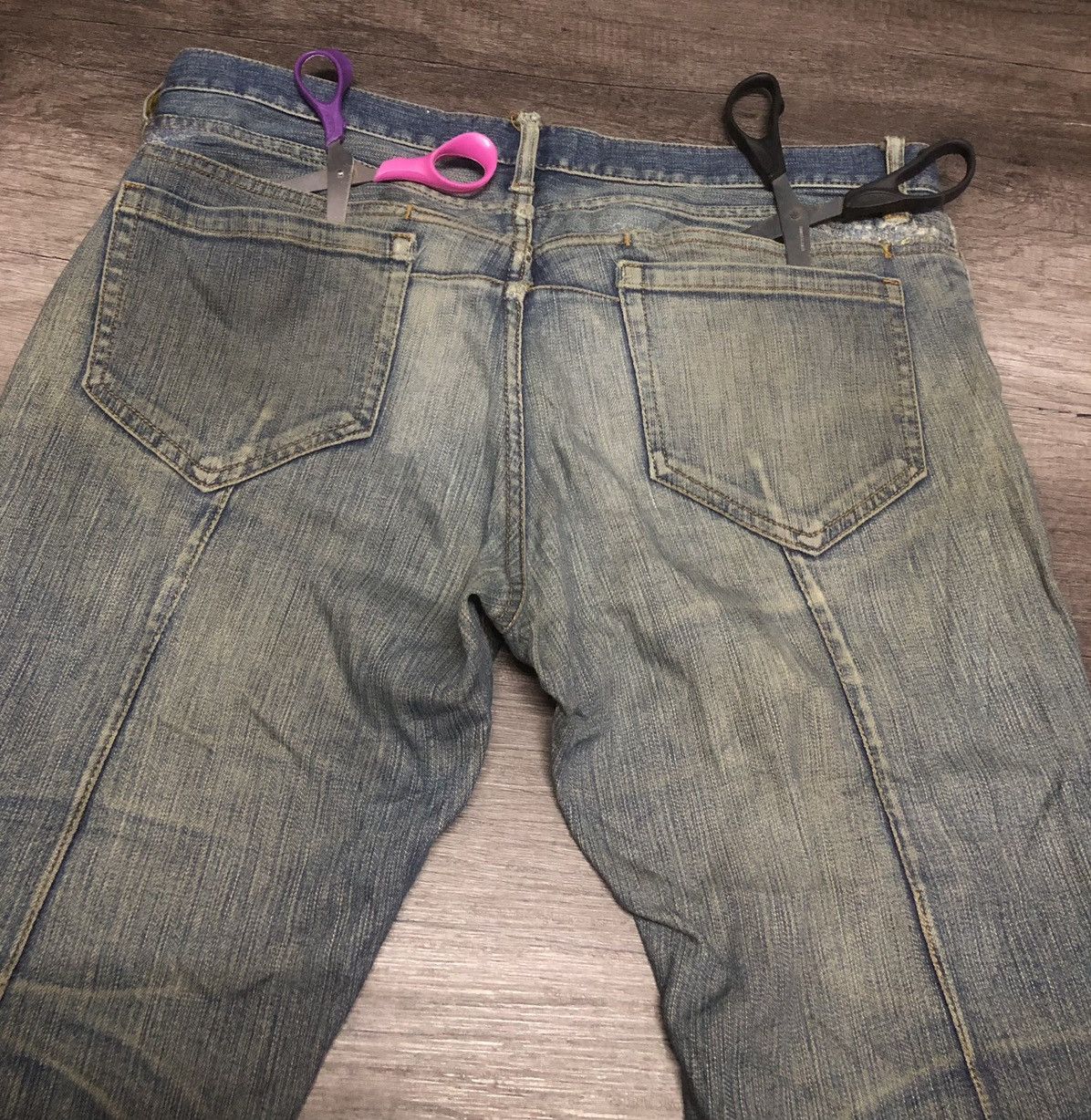 Designer × Diet Butcher Slim Skin VINTAGE DIET BUTCHER SLIM SKIN DENIM JEANS (UNISEX) Size US 33 - 10 Thumbnail