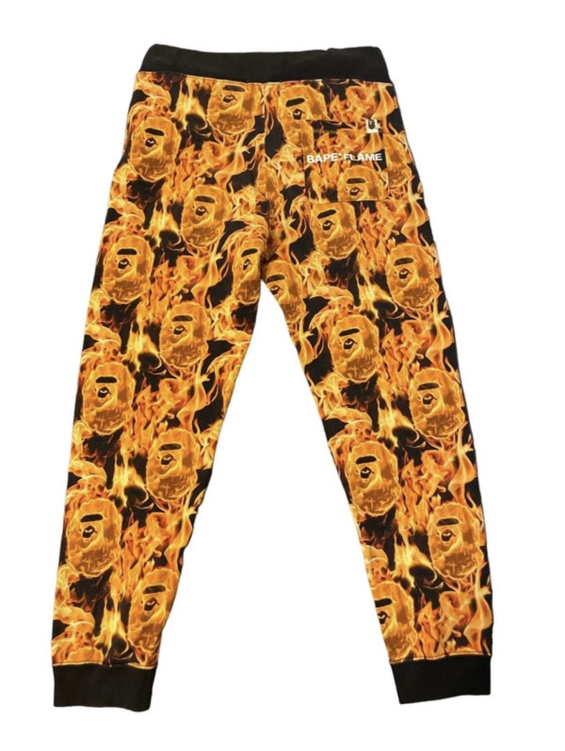 Bape Bape Flame Slim Sweat Pants Size US 34 / EU 50 - 2 Thumbnail