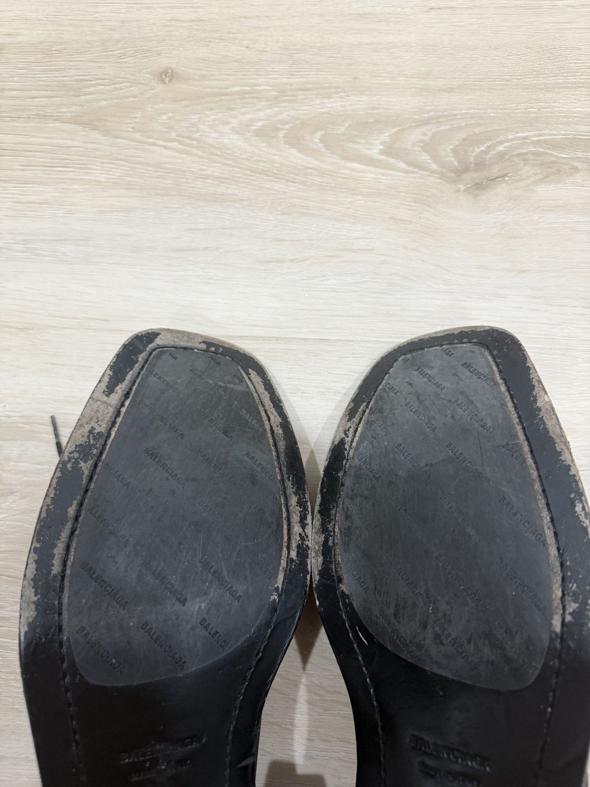 Balenciaga Balenciaga I Heart Paris Canvas Loafers Size US 11 / EU 44 - 13 Thumbnail