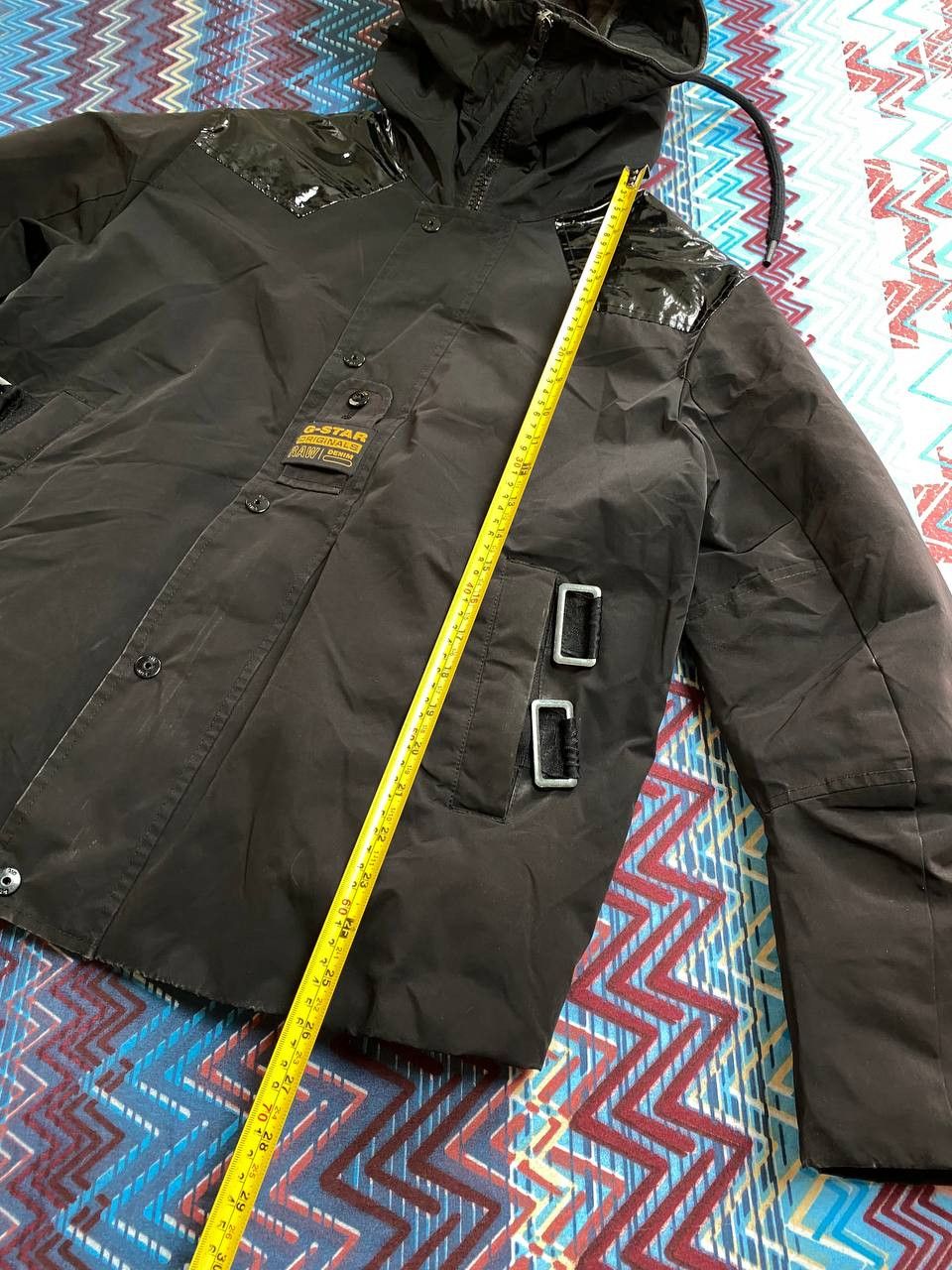 G-Star vintage black G-Star Raw logo Y2K jacket Streetwear Size US M / EU 48-50 / 2 - 13 Thumbnail