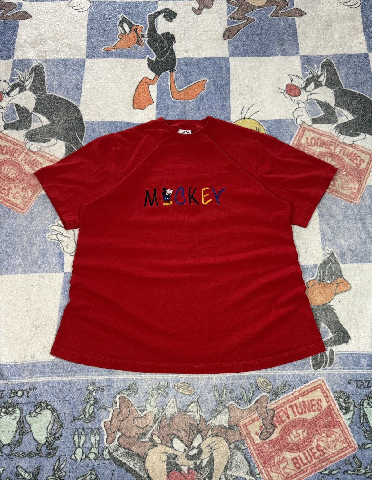 Disney Vintage mickey tee Size US L / EU 52-54 / 3 - 1 Thumbnail