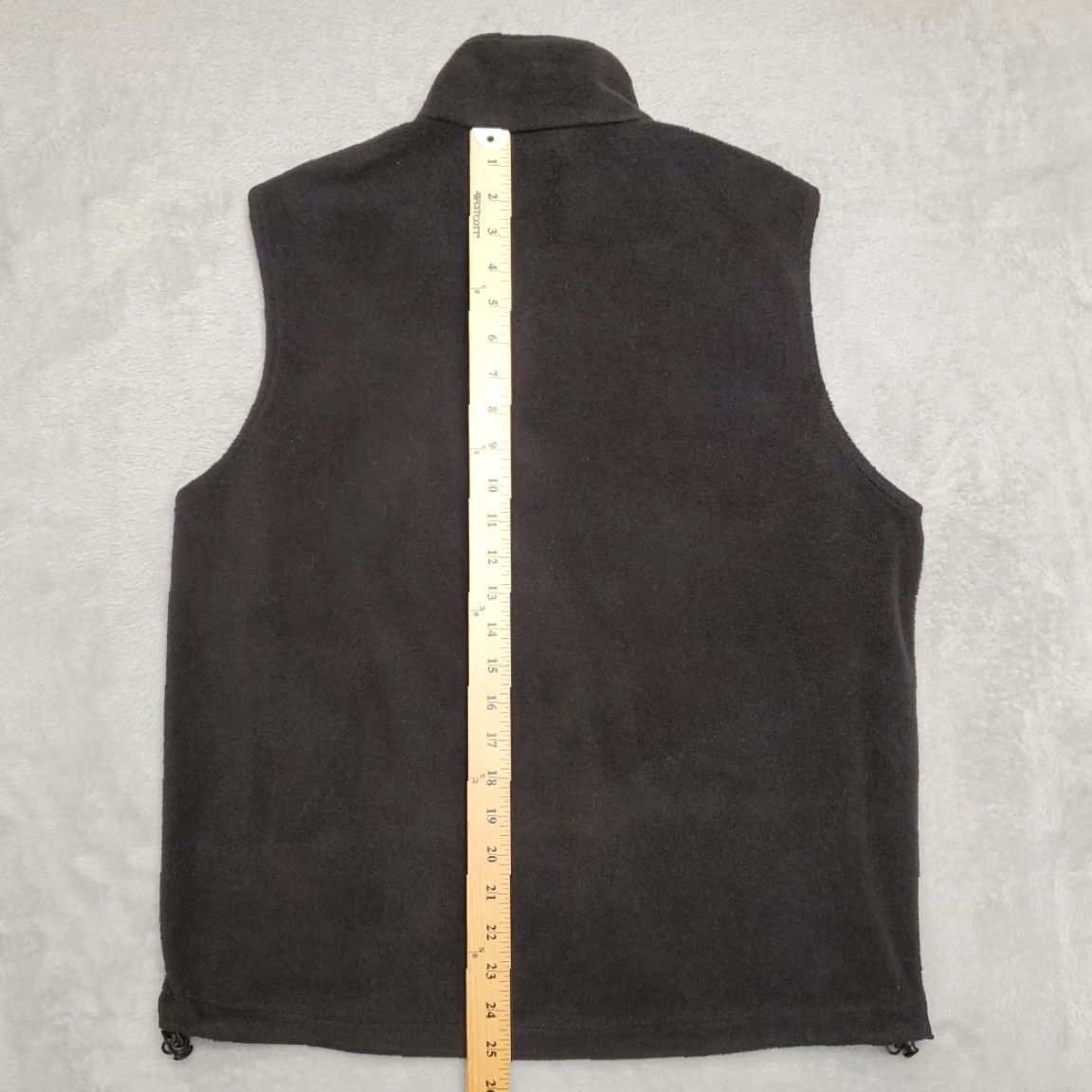 Vintage Woolrich Vest Mens Medium Black 100% Polyester Fleece Full Zip Outdoors Gorp Vest M Black Polyester Fleece Casual Outdoors Mens Size US M / EU 48-50 / 2 - 4 Thumbnail