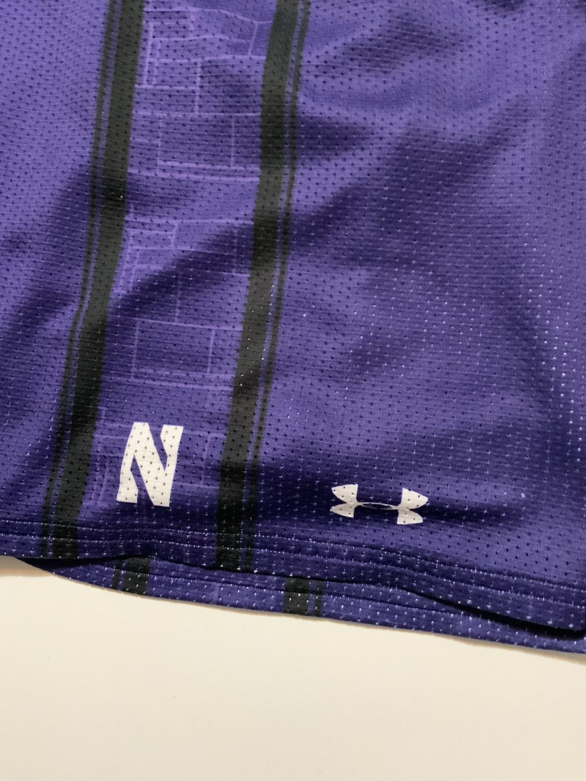 NCAA × Under Armour Under Armour Northwestern Wildcats Game Worn College Shorts Size US 40 / EU 56 - 7 Thumbnail