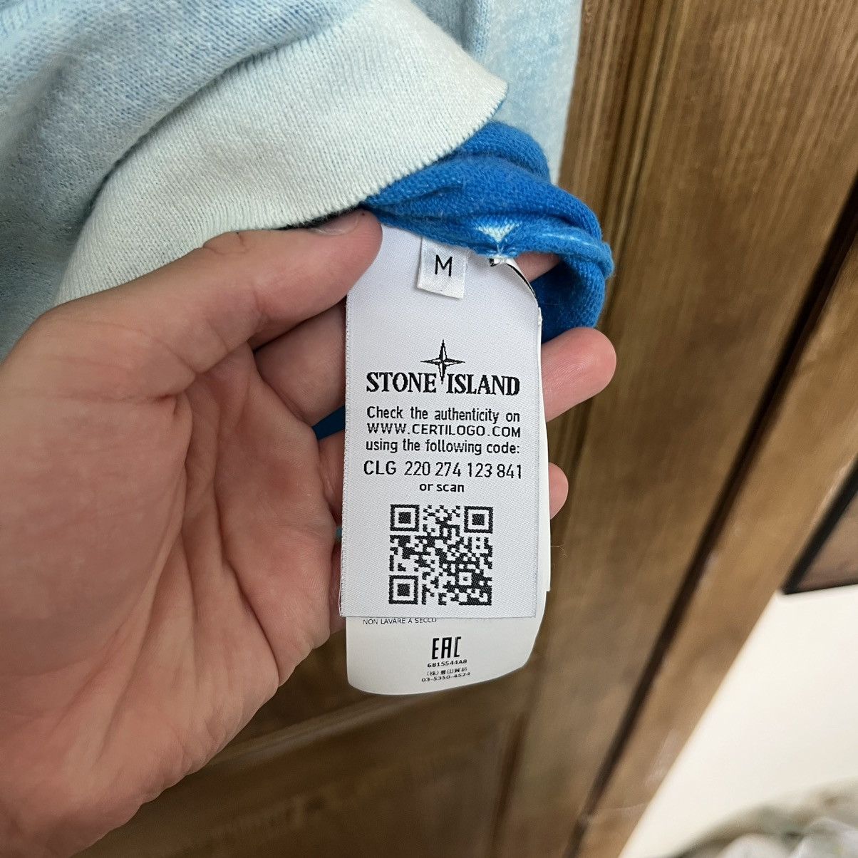 Stone Island Stone Island Sweatshirt Crewneck Blue Size US M / EU 48-50 / 2 - 8 Thumbnail