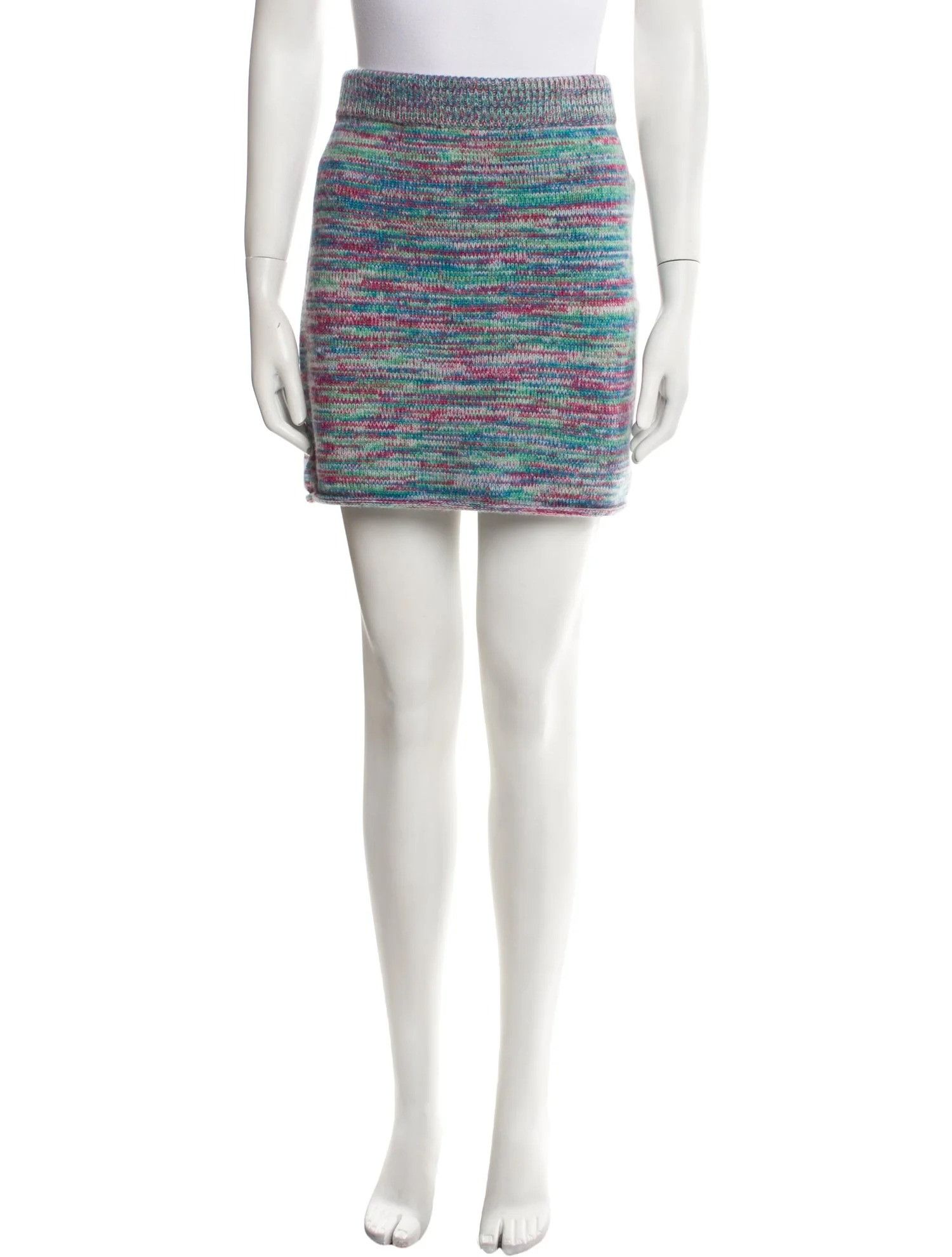 The Elder Statesman $750 The Elder Statesman Cashmere Ecstasy Mini Skirt Size 28" / US 6 / IT 42 - 8 Thumbnail