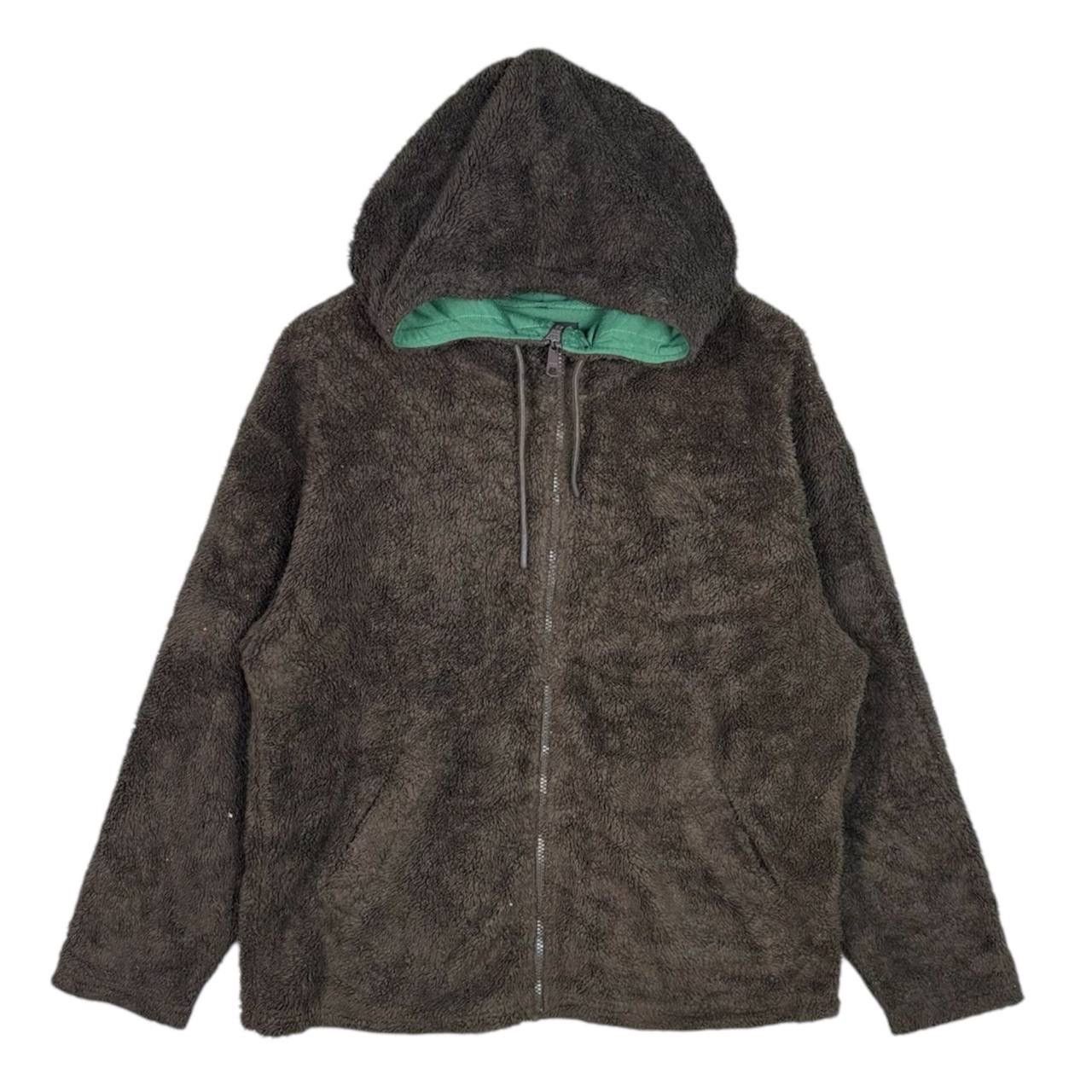 Tete Homme Tete Homme Archival Brown Plush Fuzzy Zip Fleece Hoodie M Size US M / EU 48-50 / 2 - 1 Thumbnail