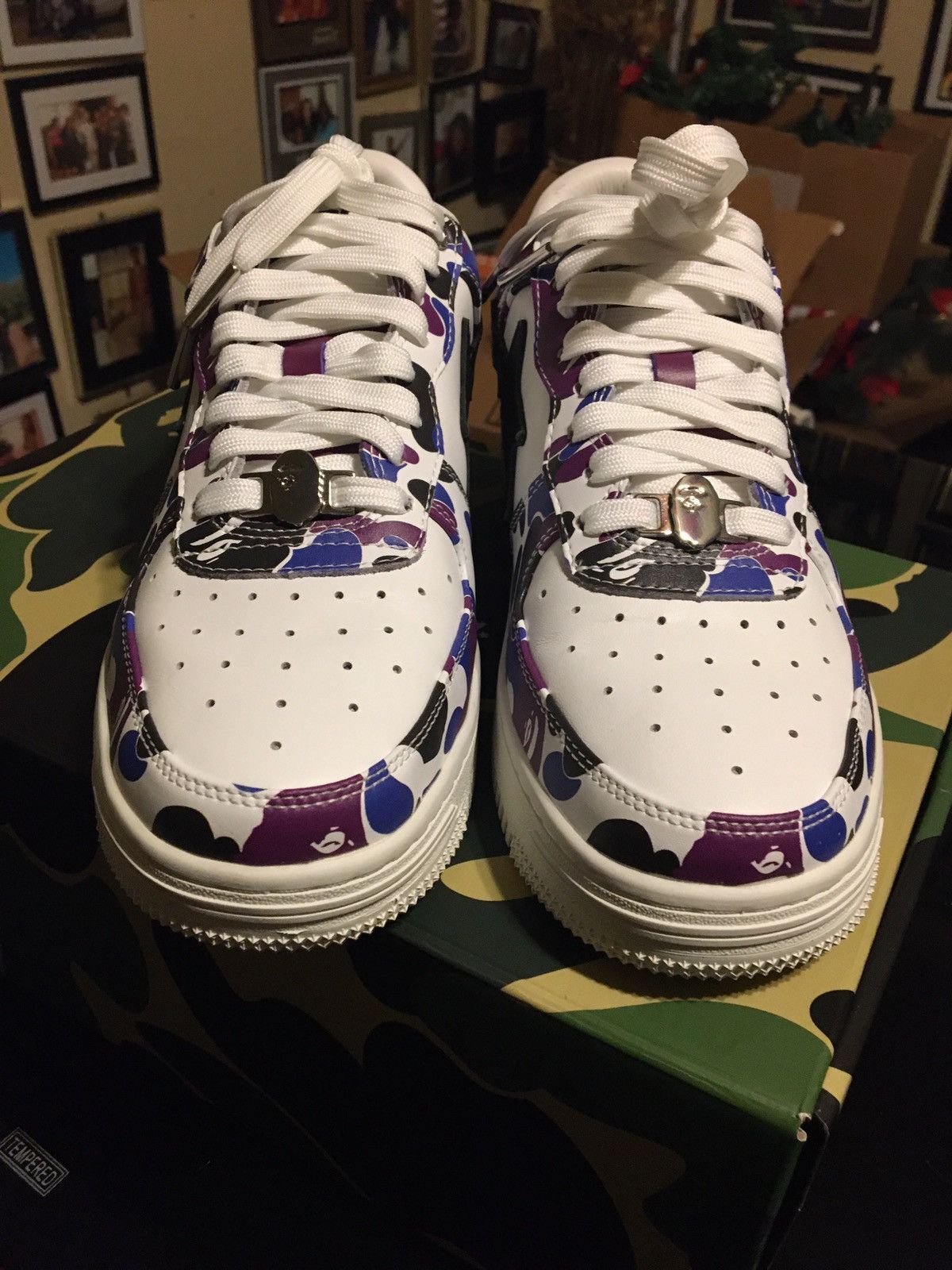 Bape Hong Kong 17th Anniversary Bapesta Size US 9.5 / EU 42-43 - 3 Thumbnail