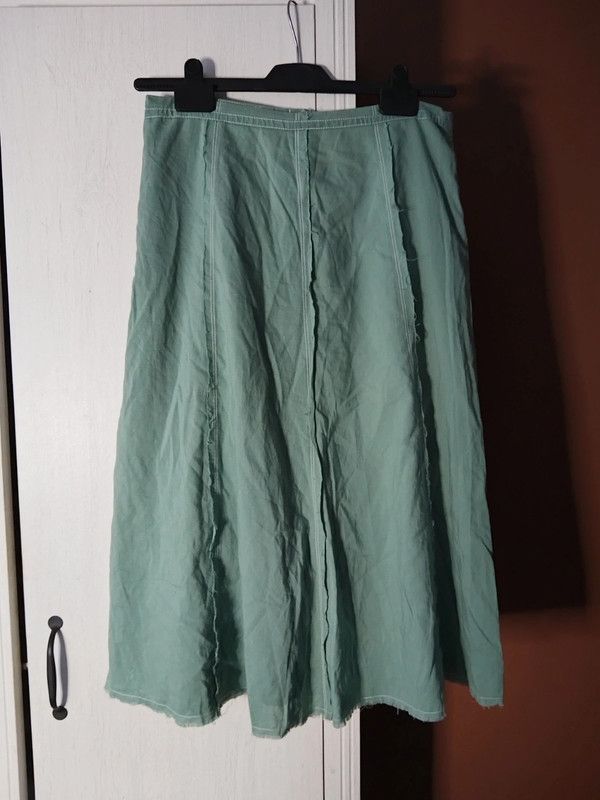 Eddie Bauer × Vintage Eddie Bauer mint midi vintage skirt Size 27" / US 4 / IT 40 - 3 Thumbnail