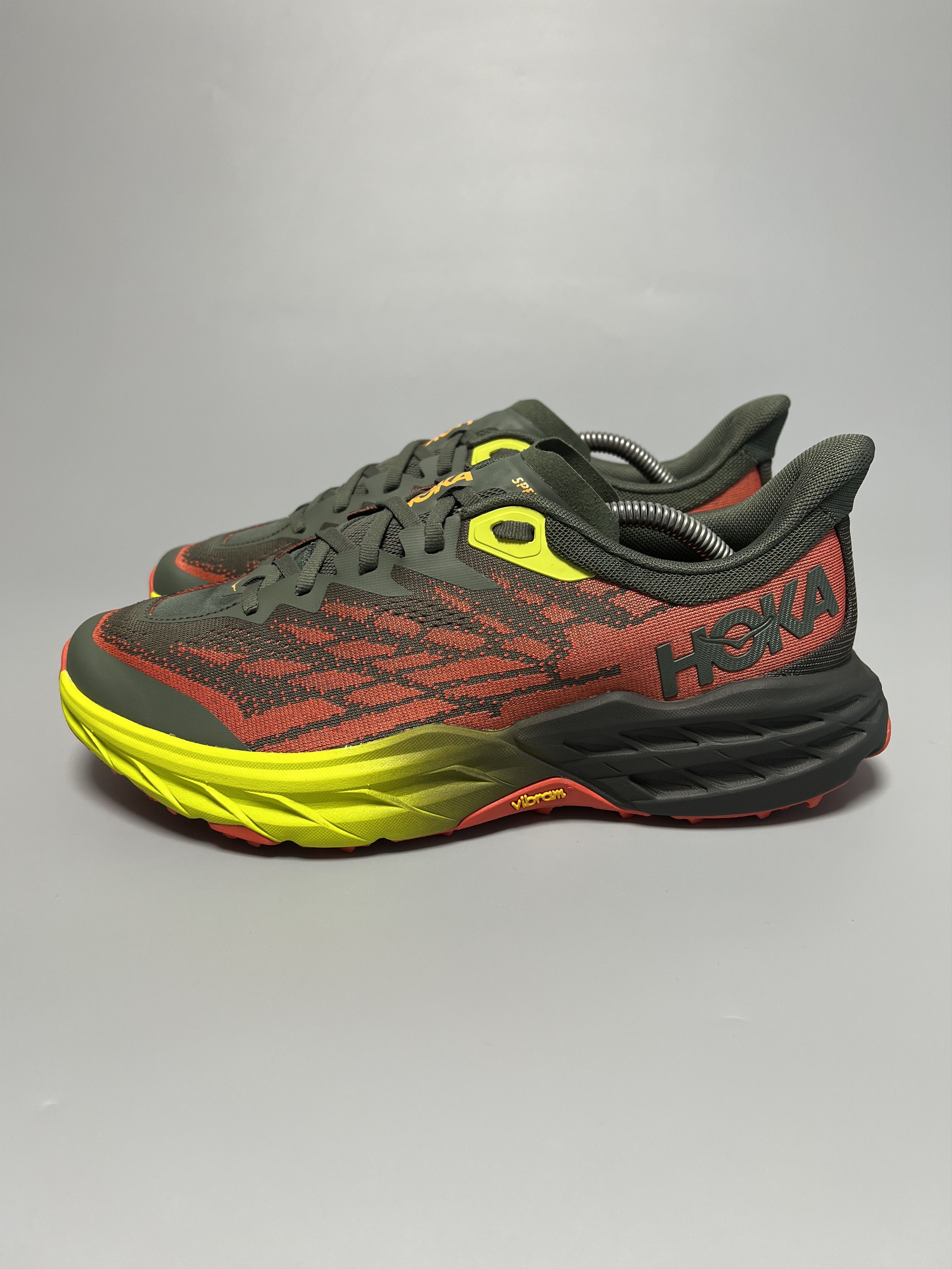 Hoka 9D Hoka One One Speedgoat 5 Trail Running Shoes 1123157-TFST Size US 9 / EU 42 - 2 Thumbnail