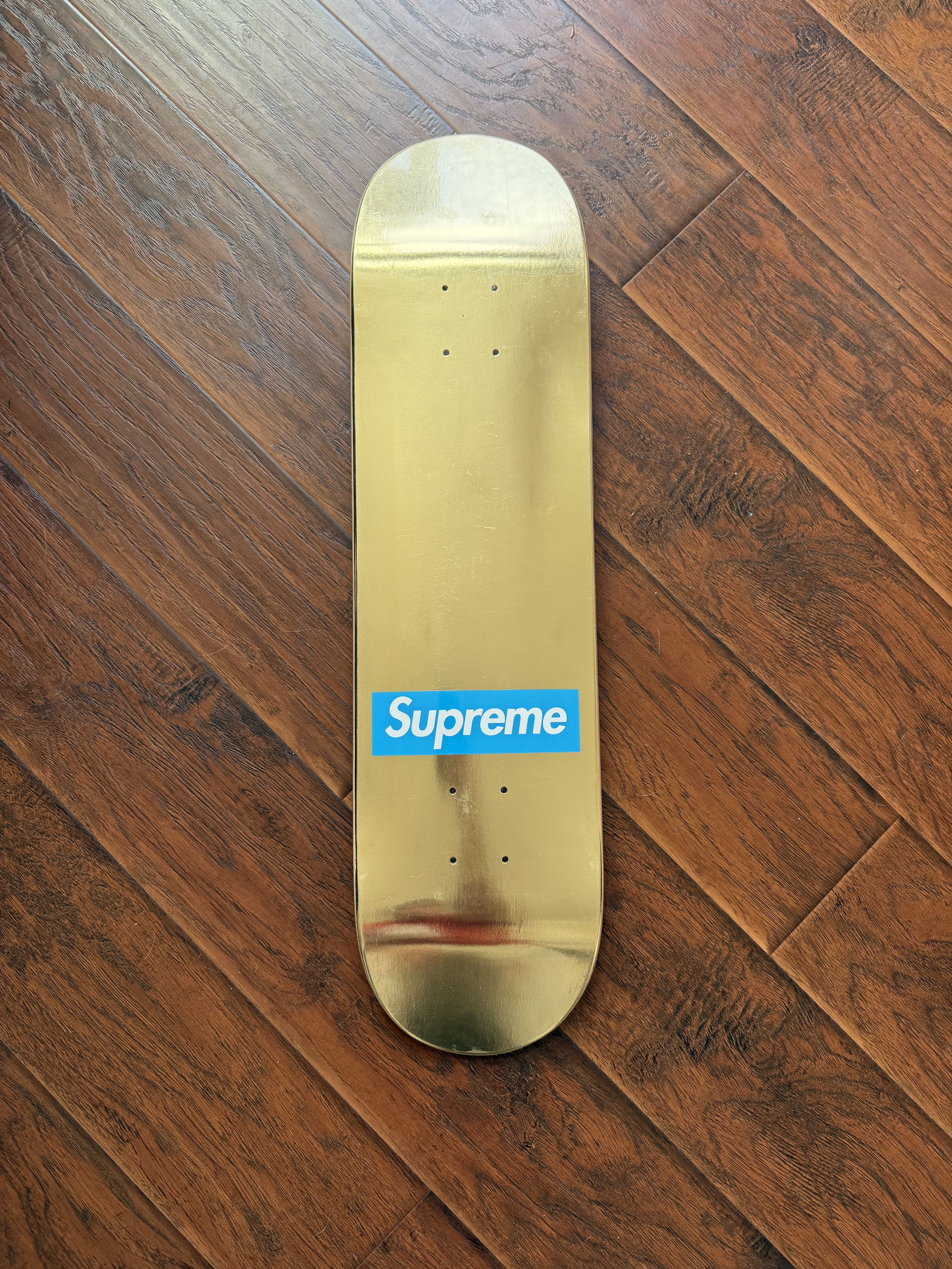 スケートボード Supreme - supreme box logo leopard deck yellow Supreme 2009 Leopard Box Logo Skateboard and Cruiser Deck