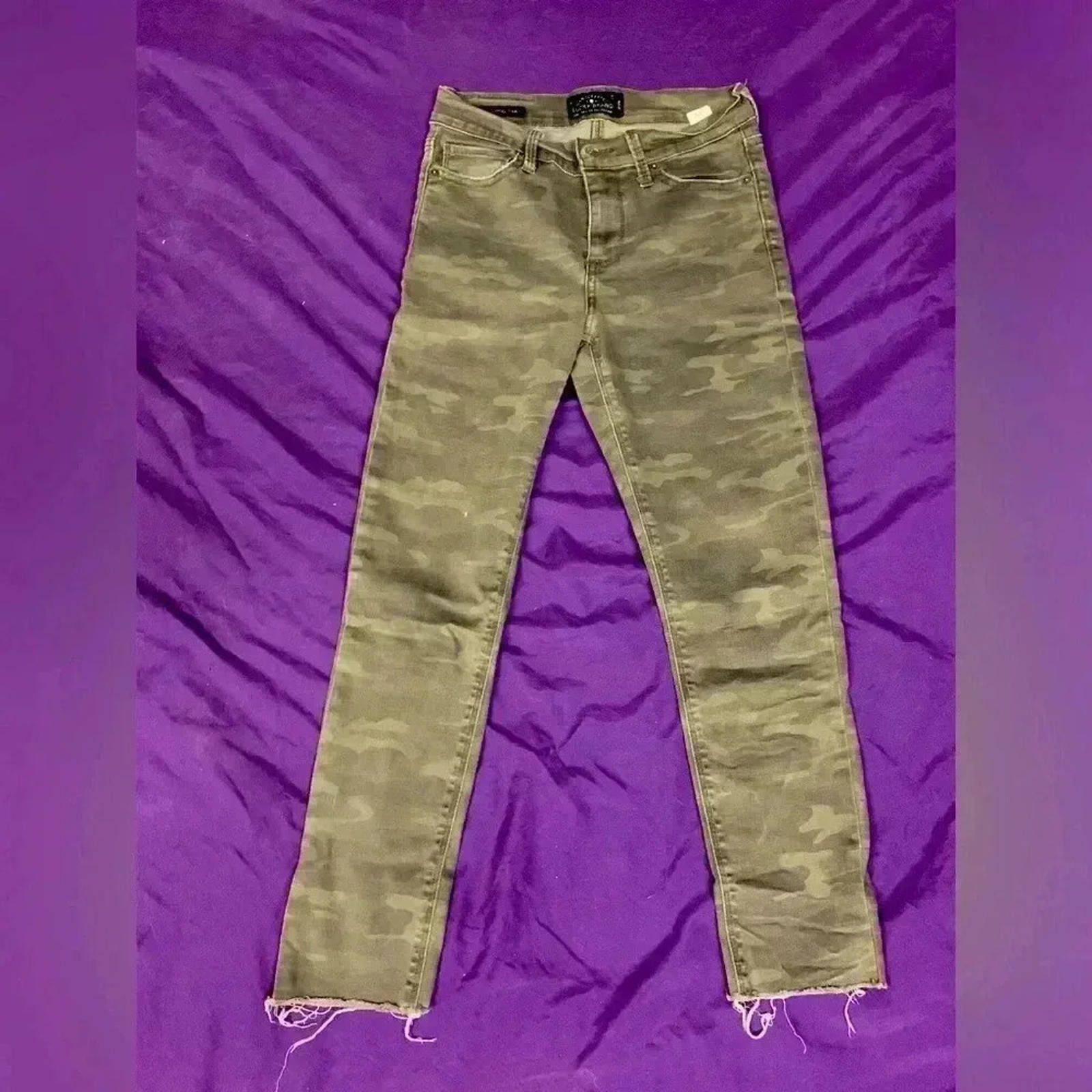 Lucky Brand Lucky brand Camo pants Size 25" / US 0 / IT 36 - 1 Thumbnail