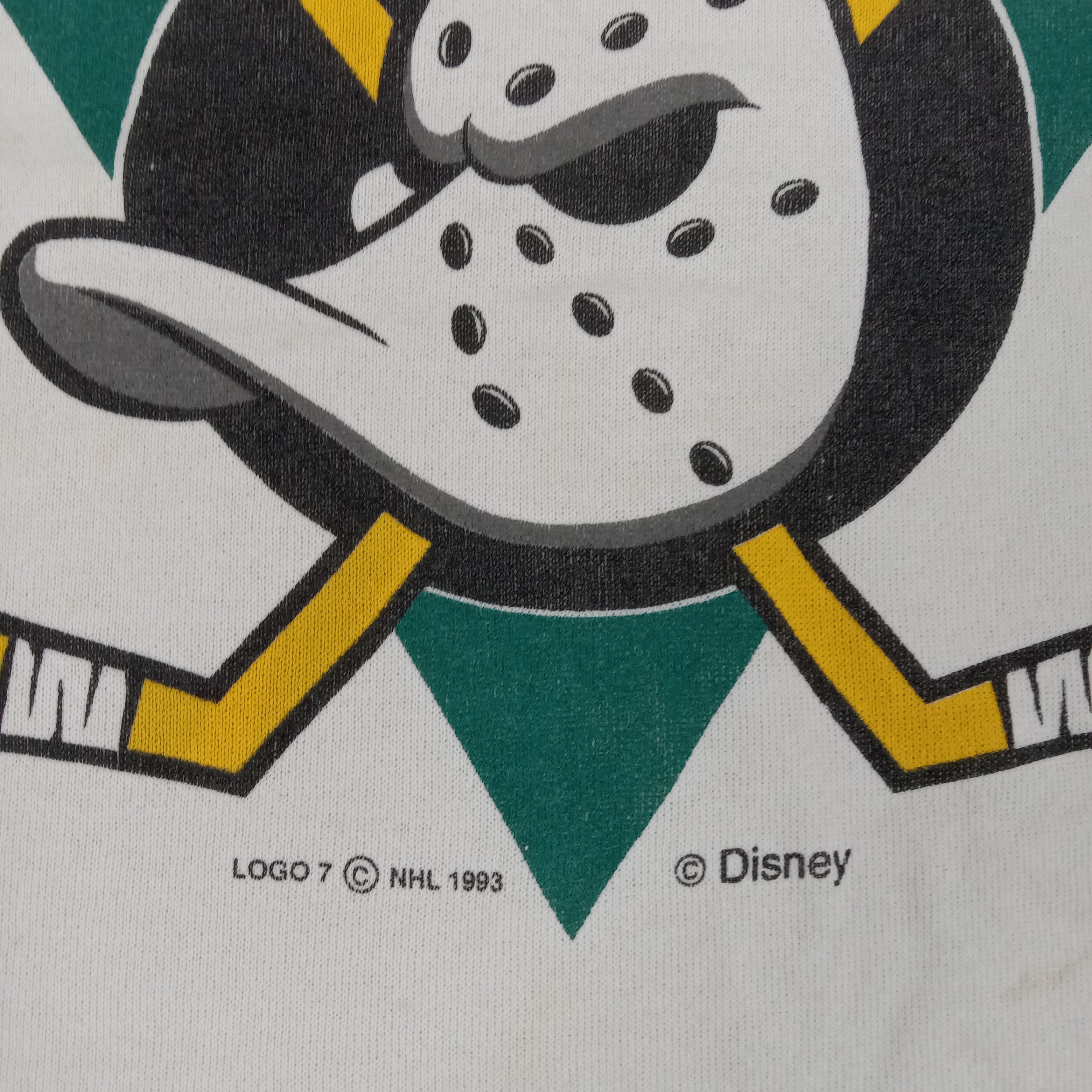 NHL × Vintage 90's Mighty Ducks American Sportswear NHL Sweatshirt Size US M / EU 48-50 / 2 - 5 Thumbnail