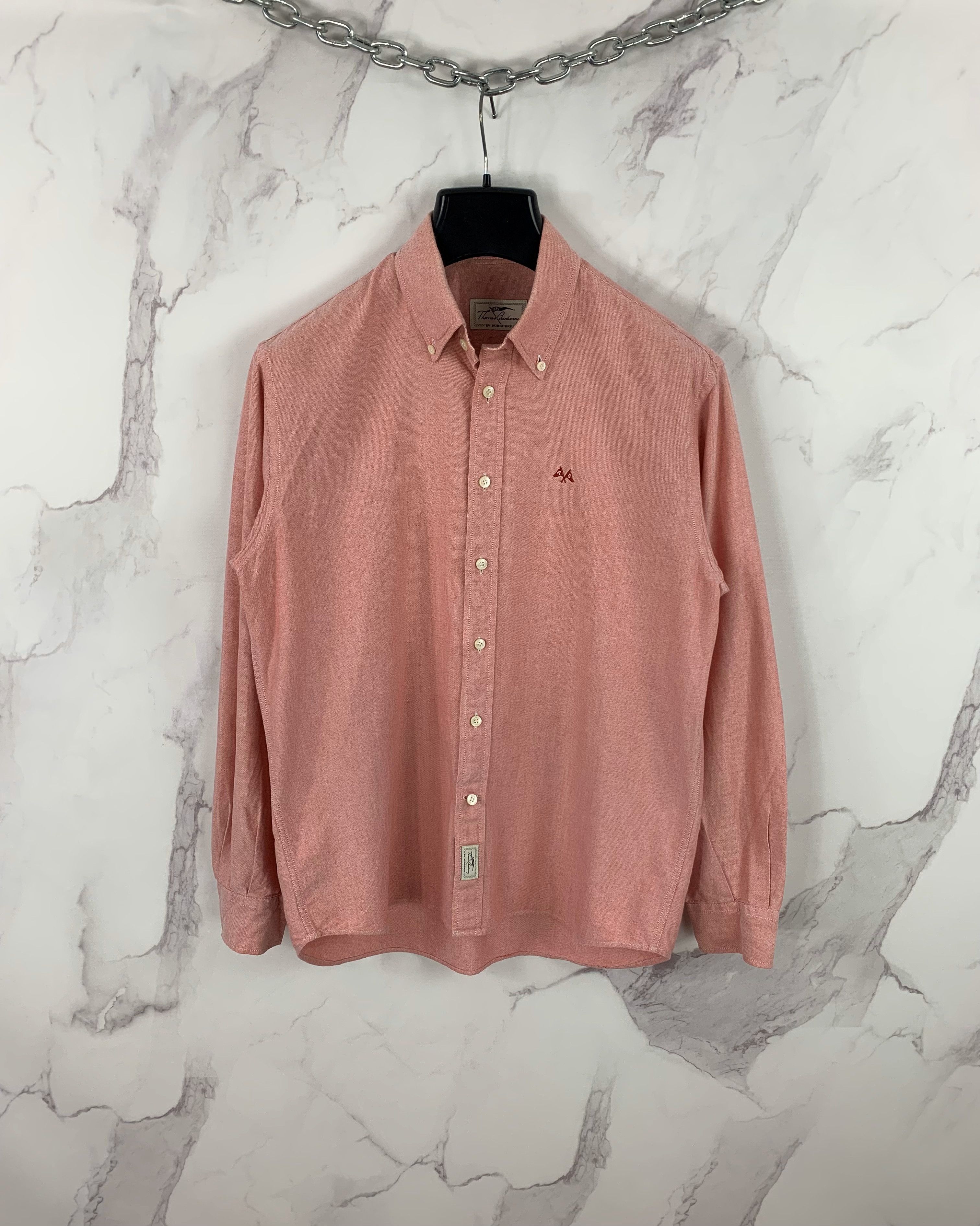Burberry Thomas Burberry Button Up Shirt Size L Size US L / EU 52-54 / 3 - 1 Thumbnail