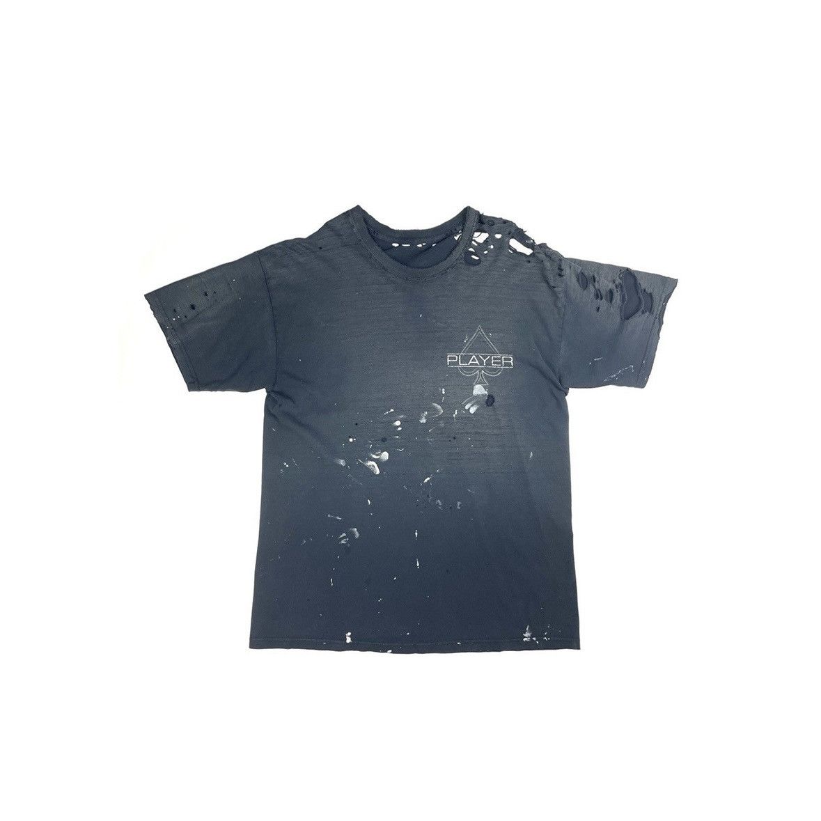 Vintage VINTAGE THRASHED FADED PLAYER T-SHIRT Size US L / EU 52-54 / 3 - 1 Thumbnail