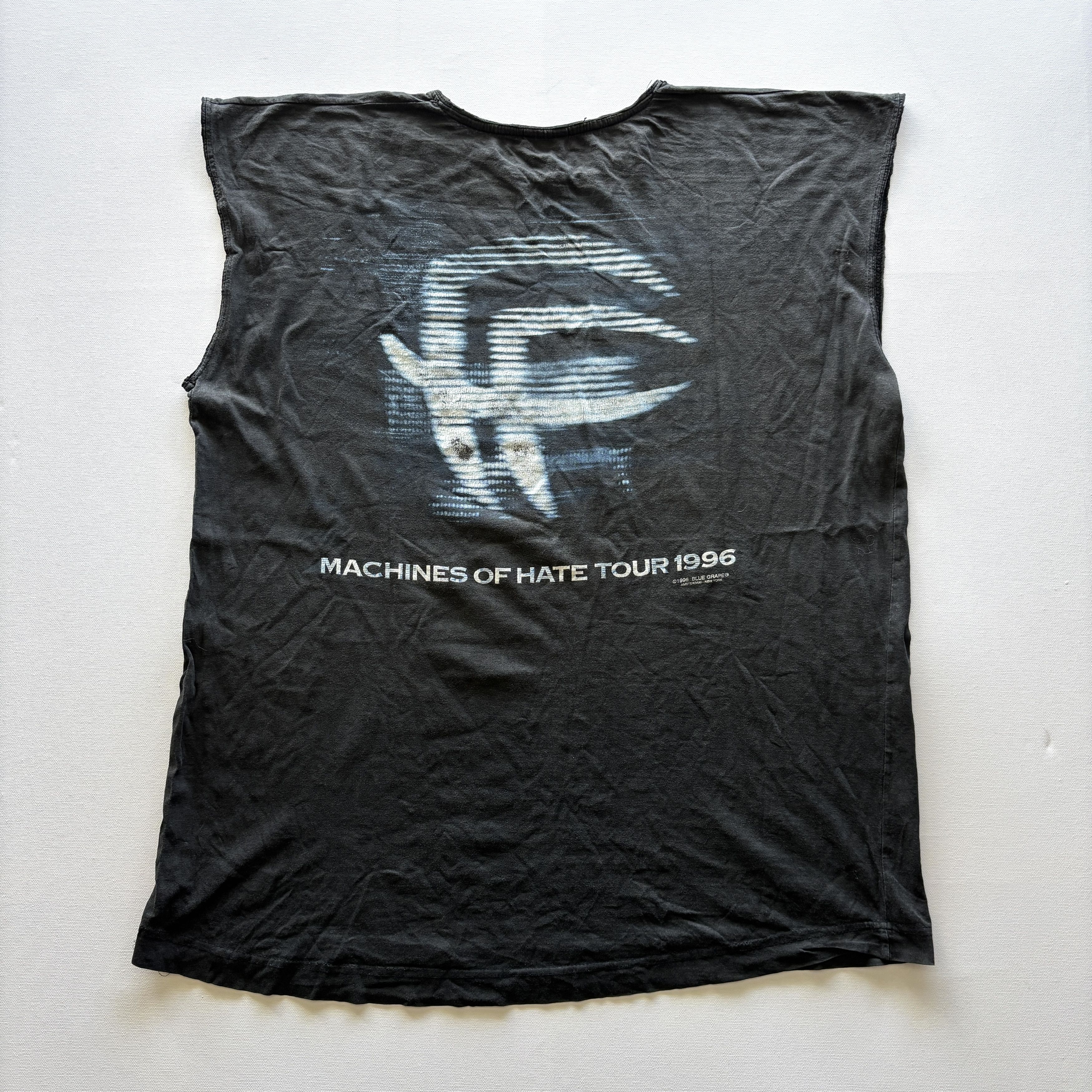 Gildan Fear Factory Machines of Hate Tour 1996 T-Shirt Tank Top Size US L / EU 52-54 / 3 - 7 Thumbnail