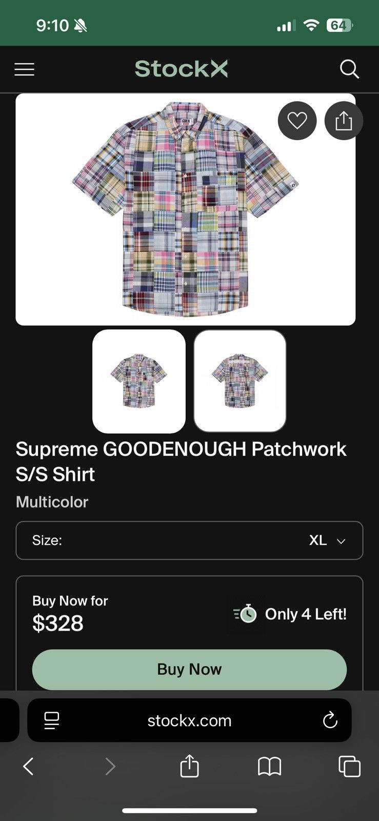 Supreme Supreme GOODENOUGH Patchwork Shirt Size US XL / EU 56 / 4 - 4 Thumbnail