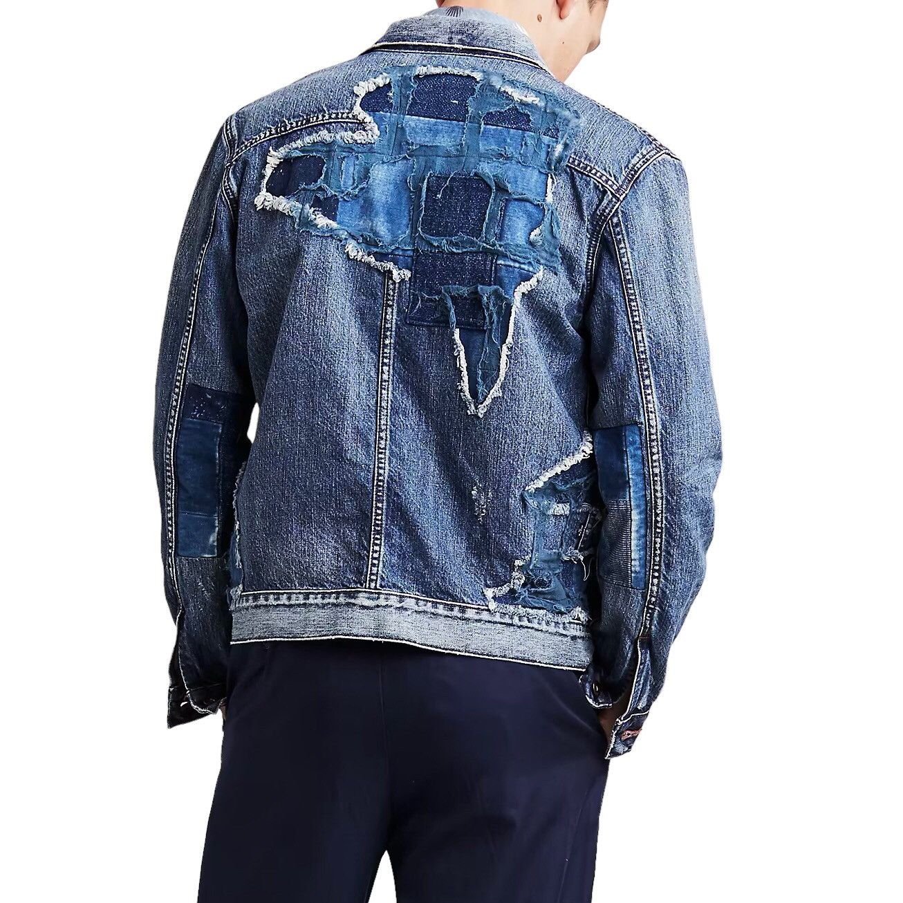 Levi's Made & Crafted Levis Made & Crafted Type IV Trucker Boro Made In Japan 🇯🇵 Size US M / EU 48-50 / 2 - 2 Thumbnail