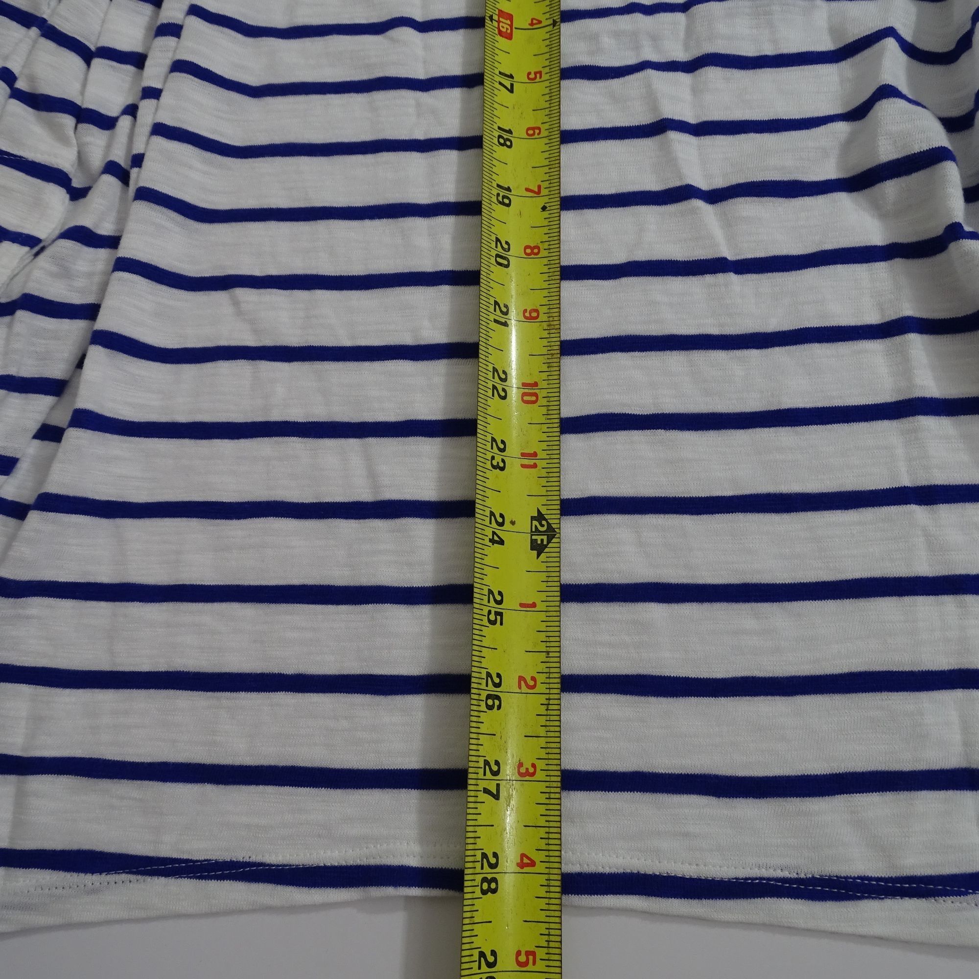 Chicos Chicos The Ultimate Tee Open Cardigan Stripe Blue Size M Size M / US 6-8 / IT 42-44 - 12 Thumbnail