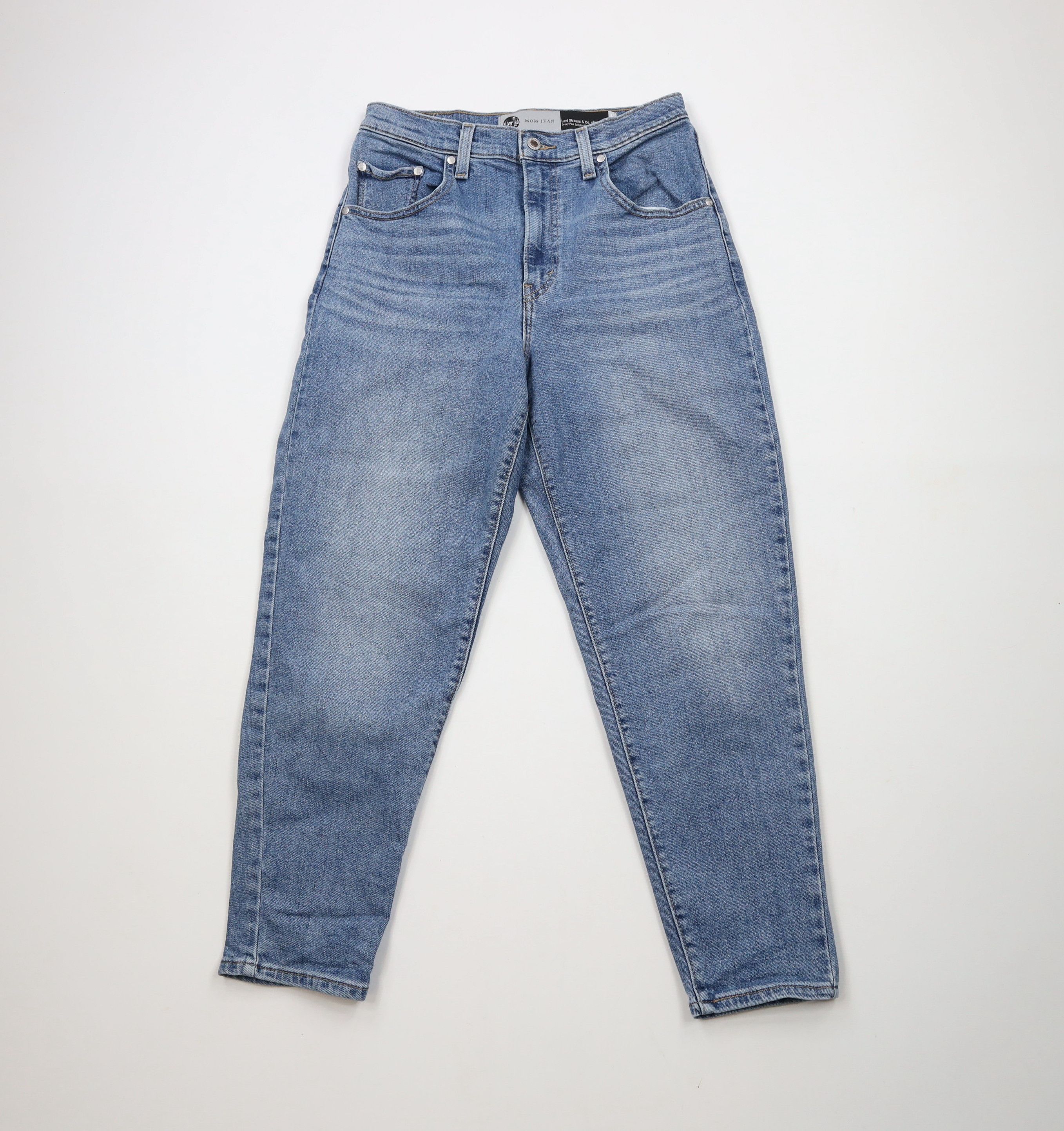 Levi's × Vintage Vintage Y2K Levis SilverTab Relaxed Fit Mom Jeans Blue Size 29" - 1 Thumbnail