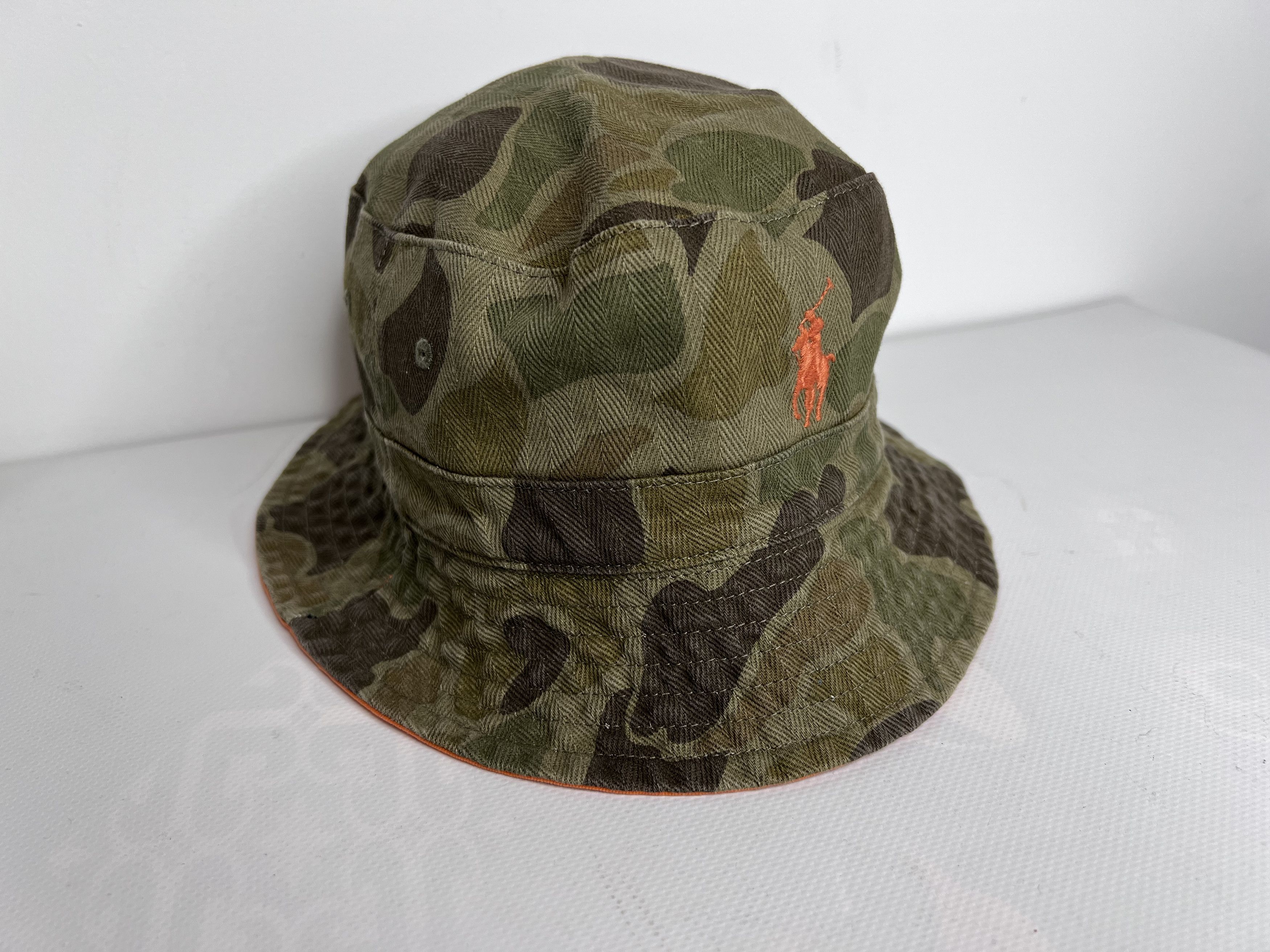 Polo Ralph Lauren POLO RALPH LAUREN REVERSIBLE Y2K MILITARY PANAMA HAT CAP Size ONE SIZE - 1 Thumbnail