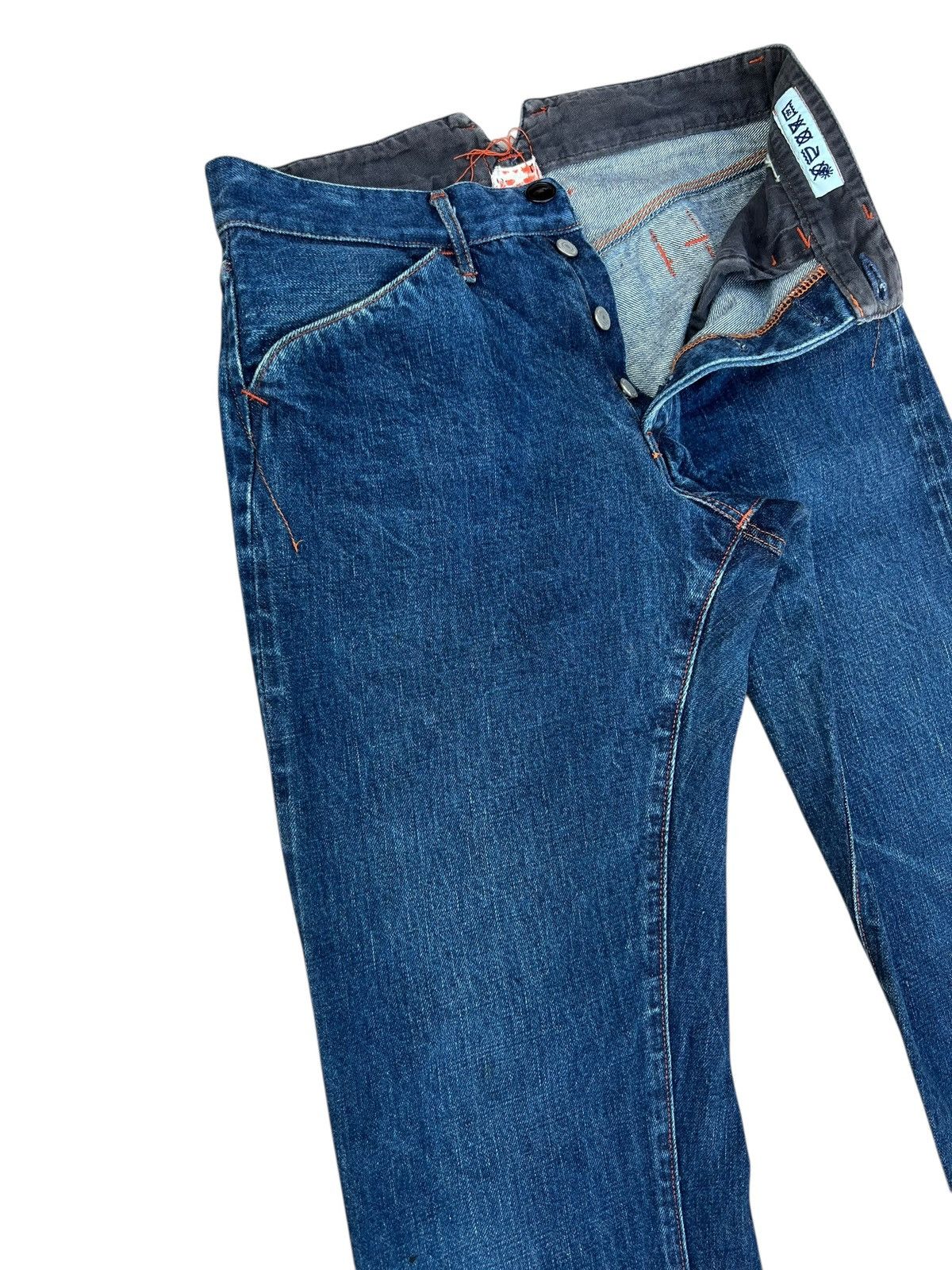 KATO Kato Japan Blue Denim Selvedge Jeans Size US 29 - 8 Thumbnail
