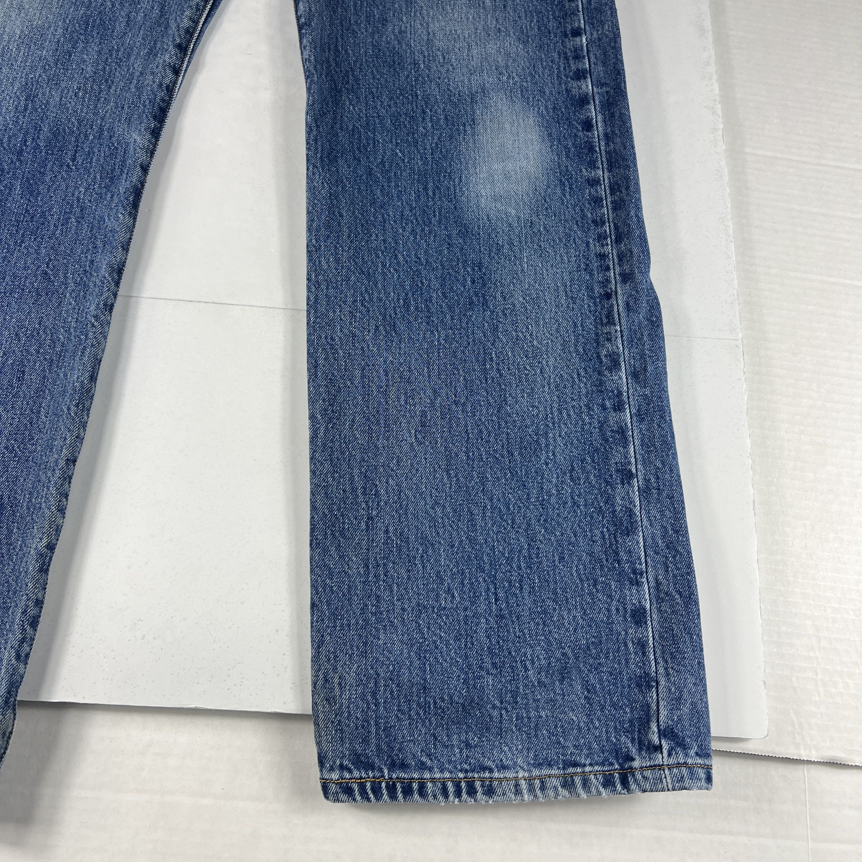 Levi's × Vintage Y2K Levi's Jeans 501 XX Straight Blue Faded Cotton Denim Size US 36 / EU 52 - 6 Thumbnail