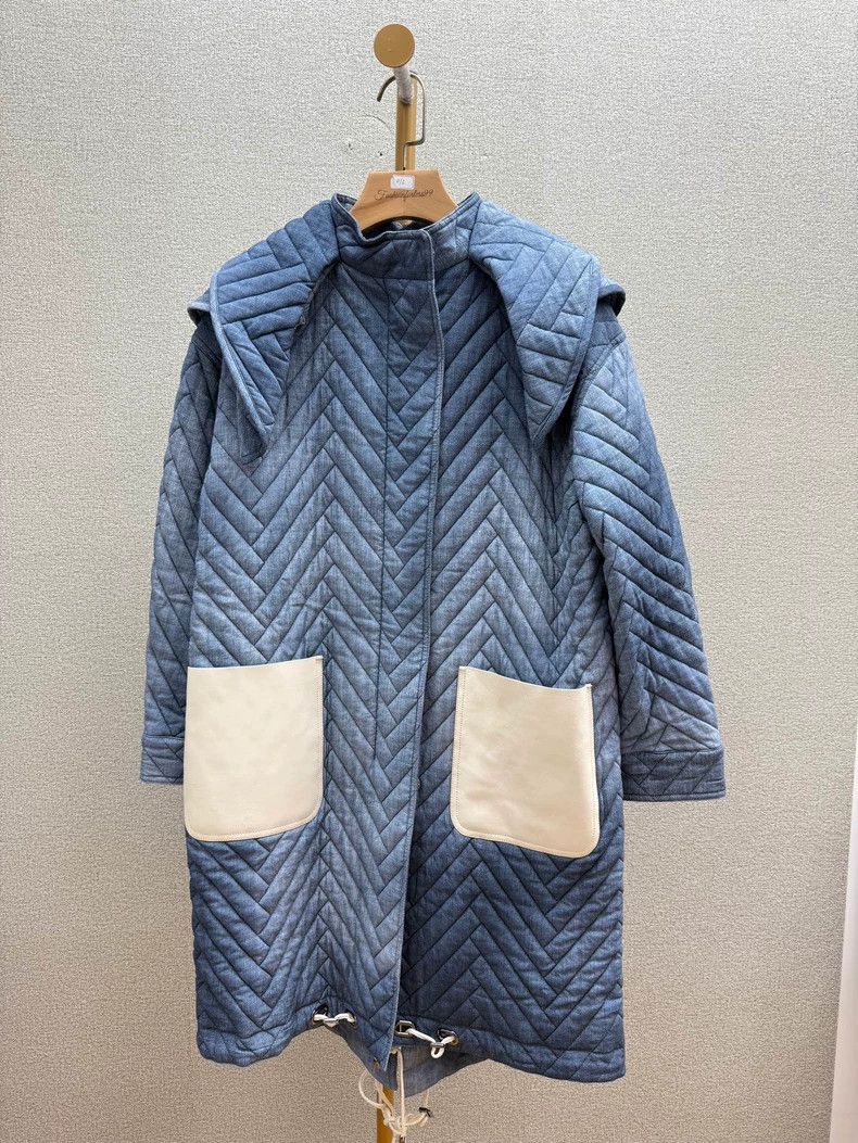 Fendi Fendi Long Cotton Coat FF8119 47J - dmc Size US S / EU 44-46 / 1 - 1 Thumbnail
