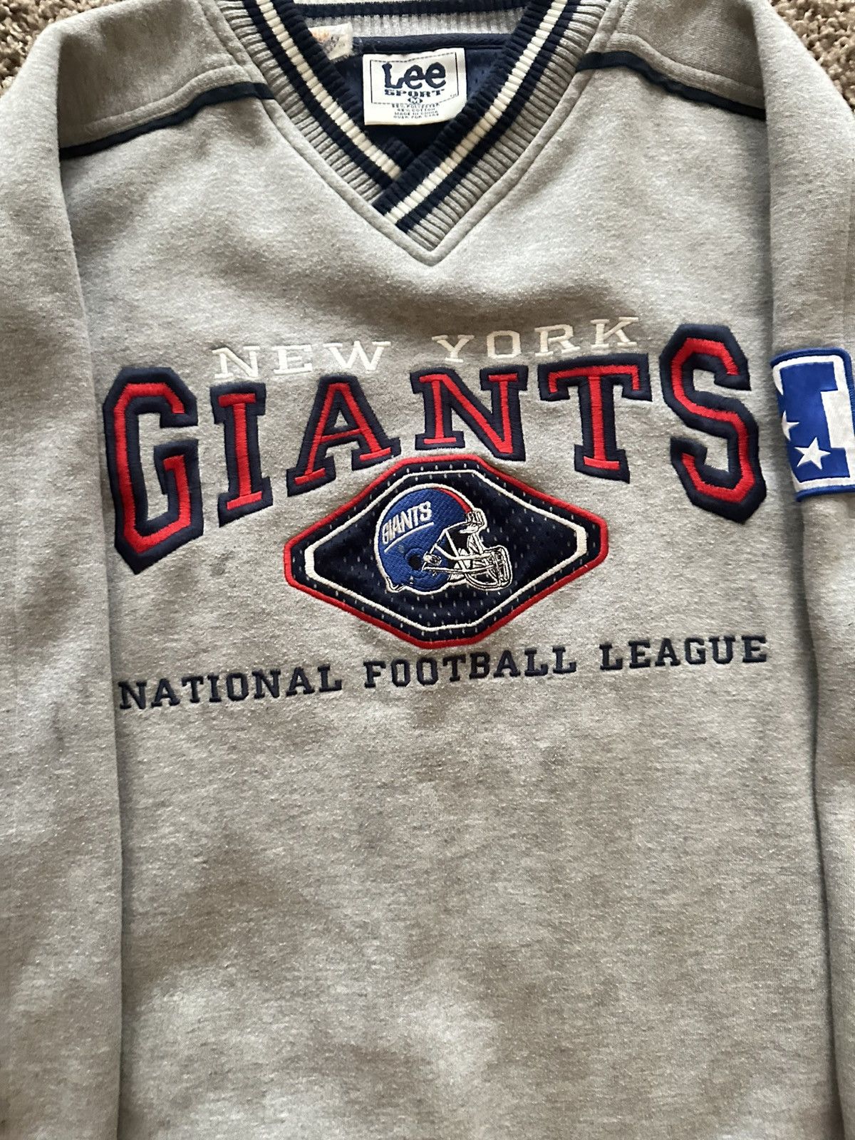 Lee Vintage New York Giants Sweatshirt Size US M / EU 48-50 / 2 - 3 Thumbnail