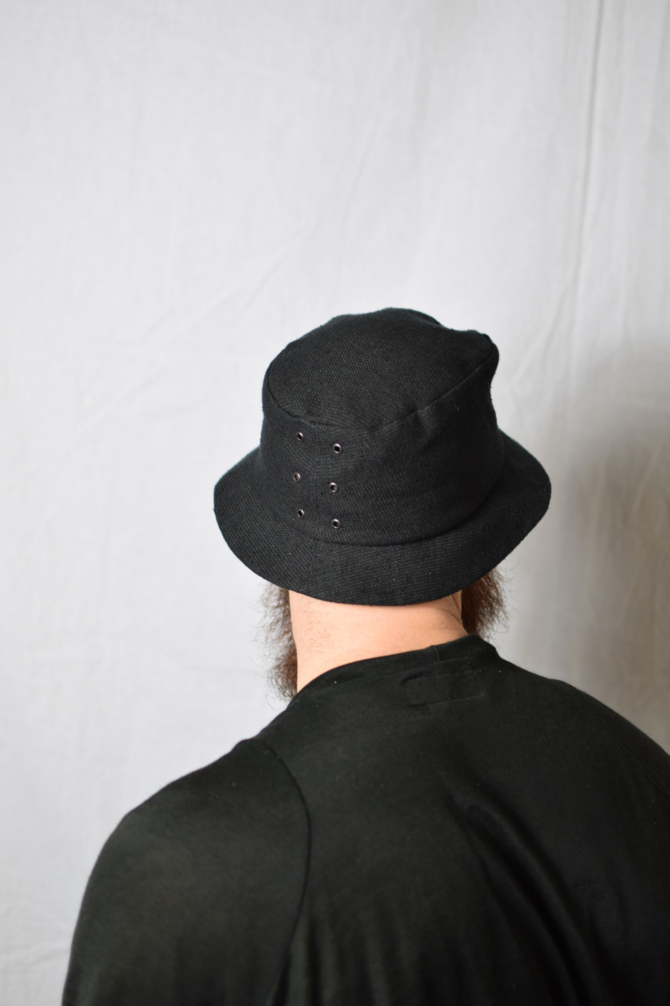 Devoa Devoa Silk-Linen Bucket Hat Size ONE SIZE - 4 Thumbnail