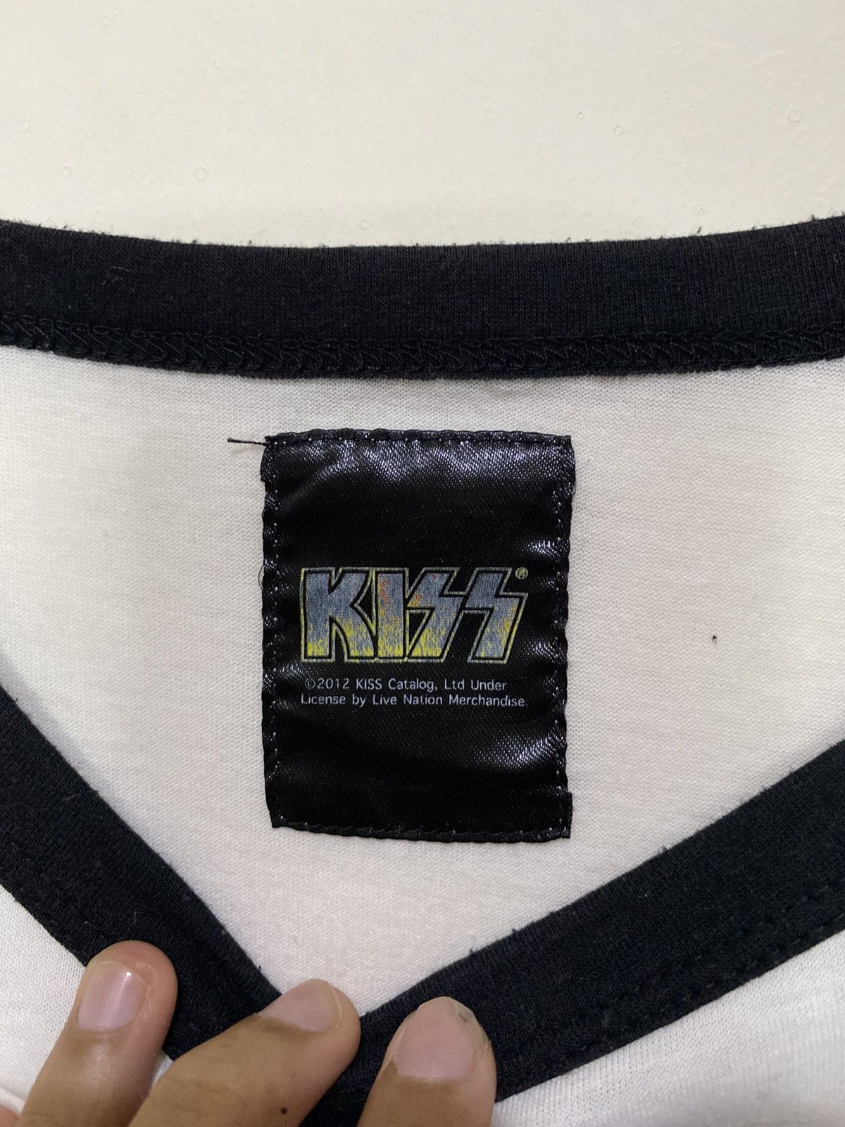 Band Tees × Japanese Brand × KISS KISS Raglan Shirt Size L / US 10 / IT 46 - 6 Thumbnail