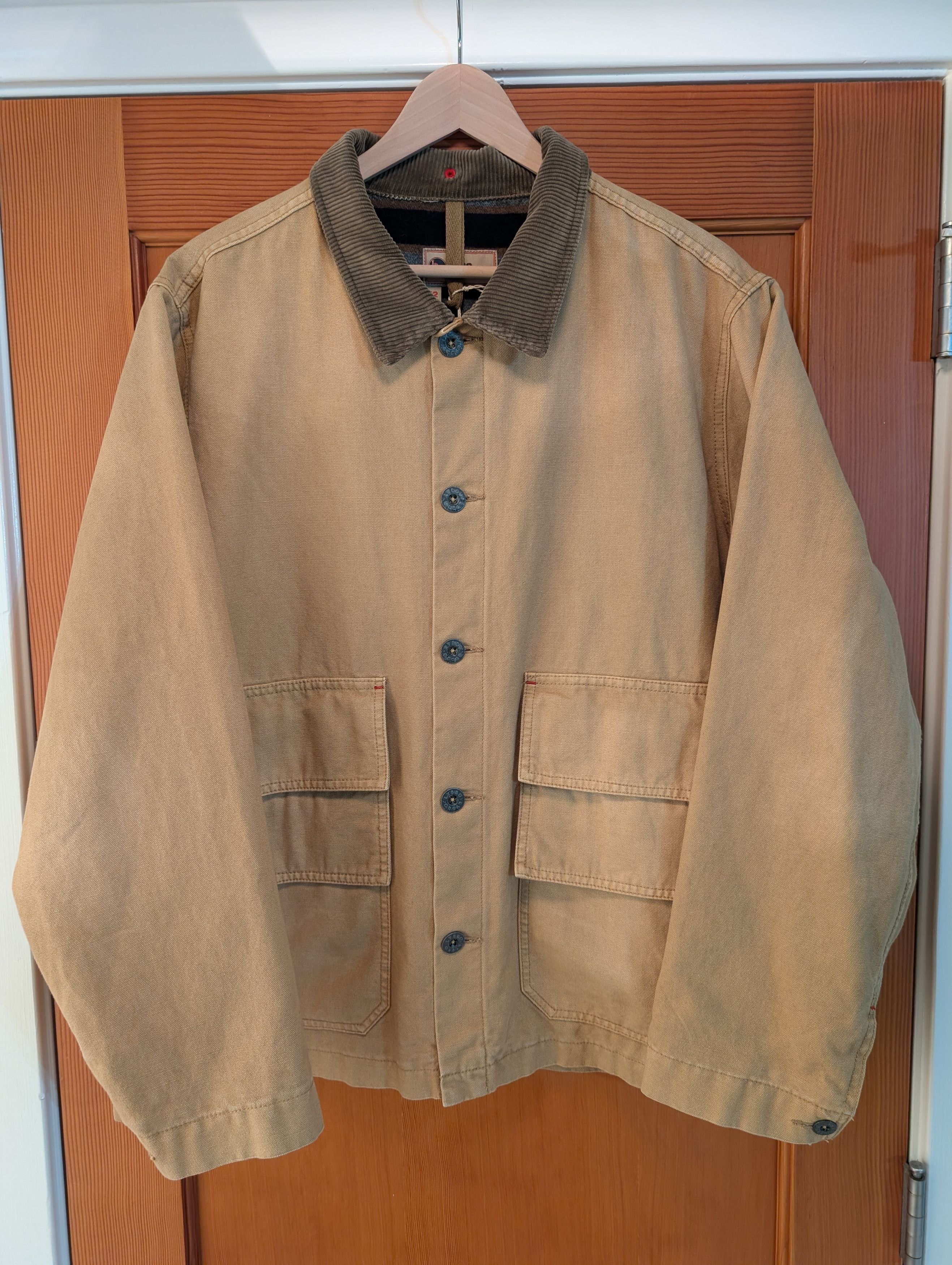 Nigel Cabourn Lybro JK-53 Hunting Chore Jacket Canvas Size US XL / EU 56 / 4 - 1 Thumbnail