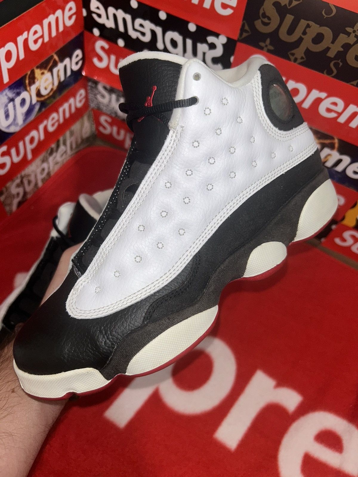 Jordan Brand Nike Jordan 13 Retro He Got Game 2018 GS 884129-104 Size US 5.5 / EU 38 - 9 Thumbnail