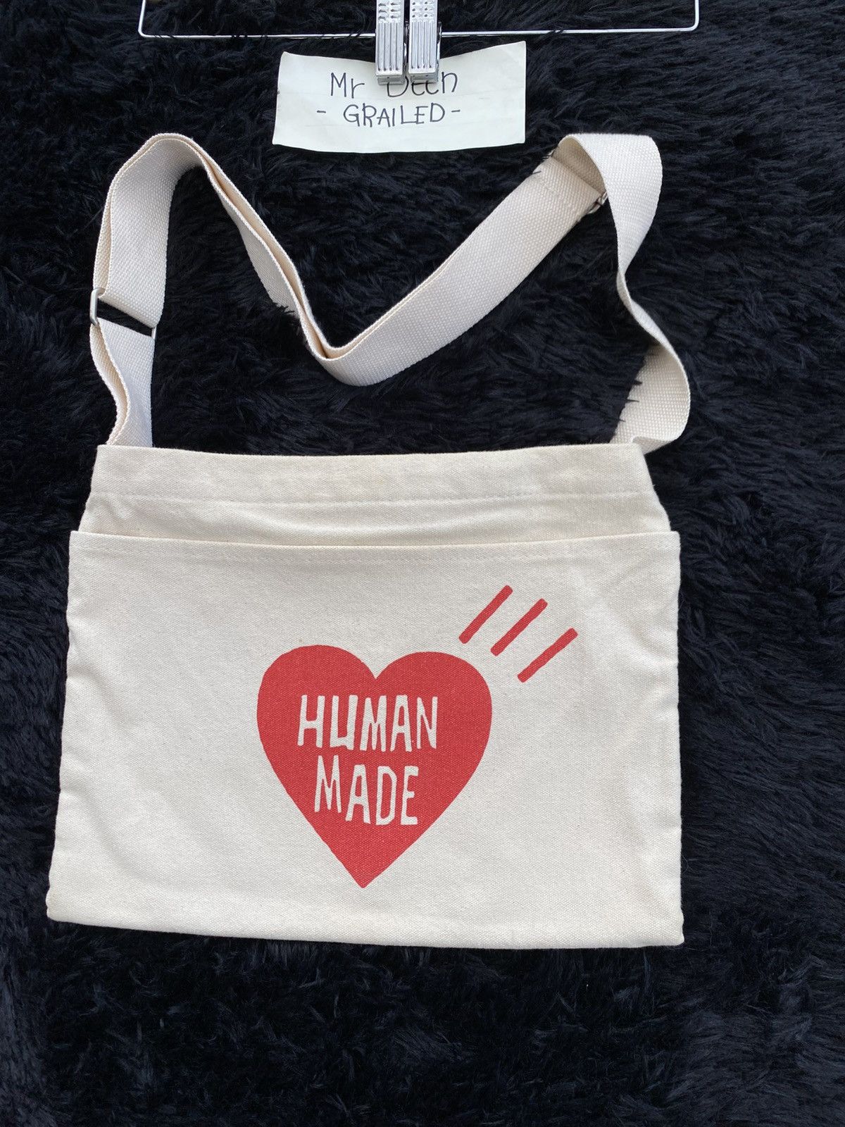 Human Made HUMAN MADE NIGO BRAND 2 WAY SHOULDER BAG Size ONE SIZE - 8 Thumbnail
