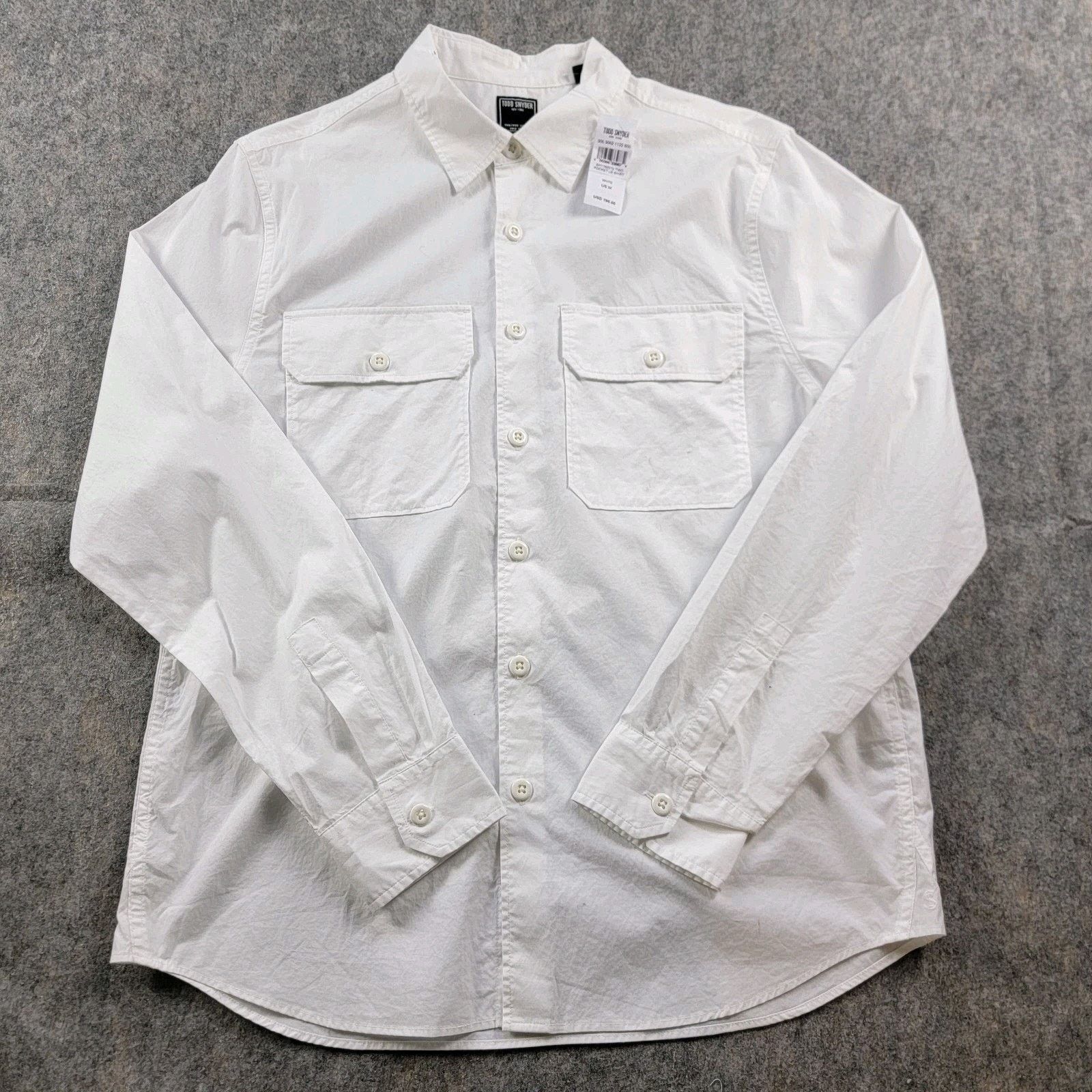 Todd Snyder Todd Snyder Utility Two Pocket Button Down Shirt *Read Size US M / EU 48-50 / 2 - 2 Thumbnail