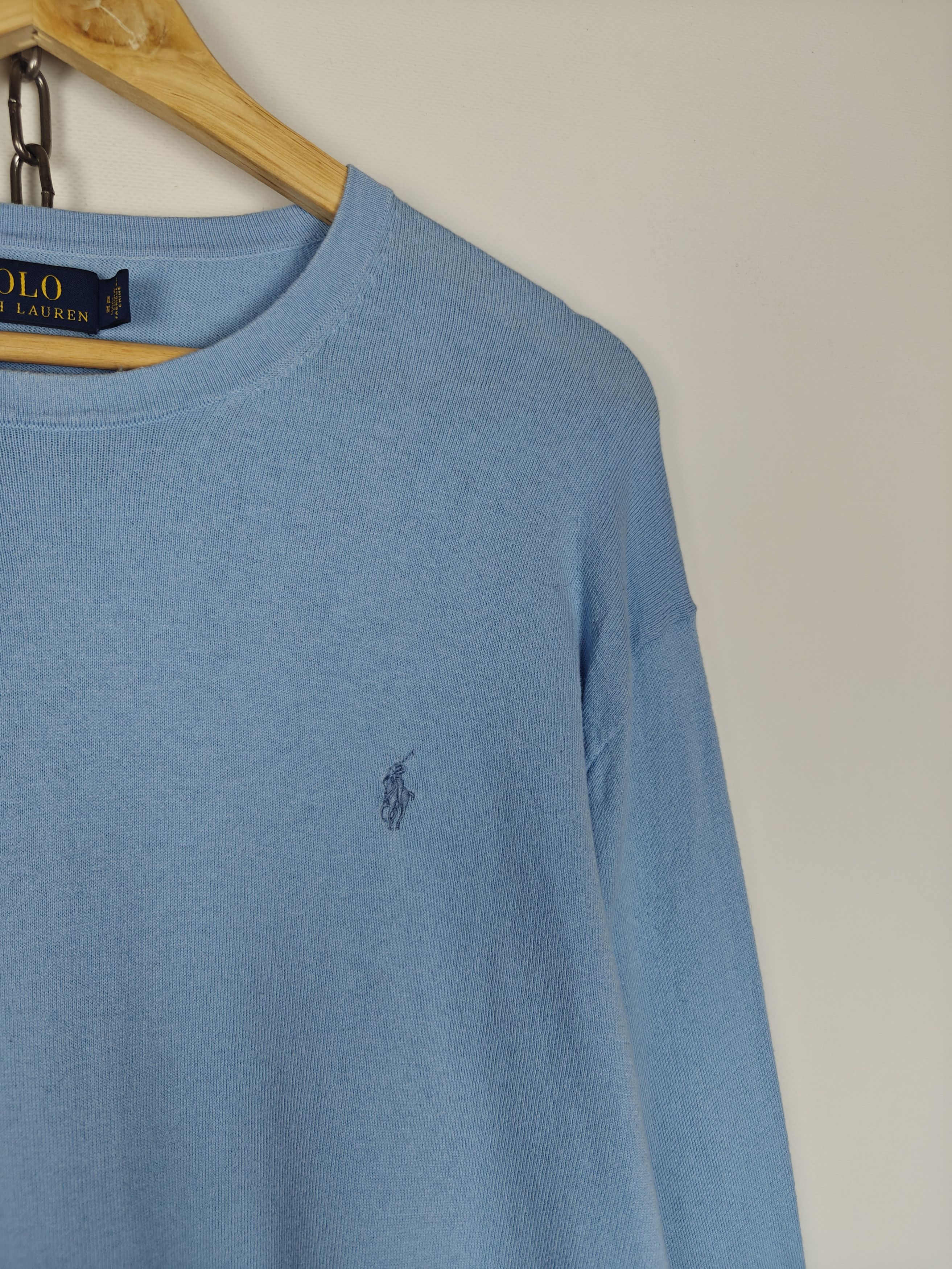 Polo Ralph Lauren Polo Ralph Lauren Sweater Cotton Cashmere Pullover XL Size US XL / EU 56 / 4 - 4 Thumbnail